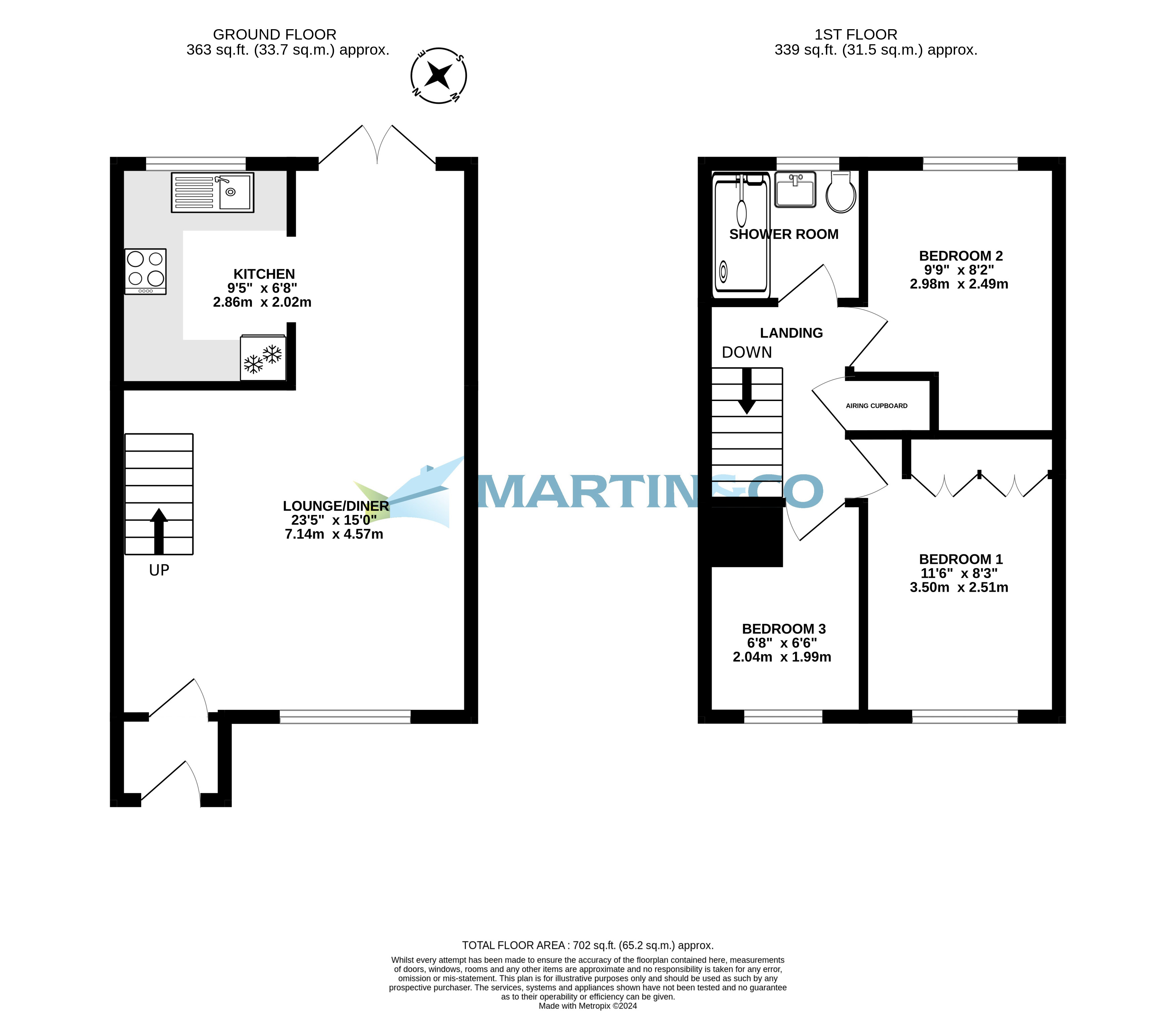 68, Ellington Drive, Basingstoke floorplan