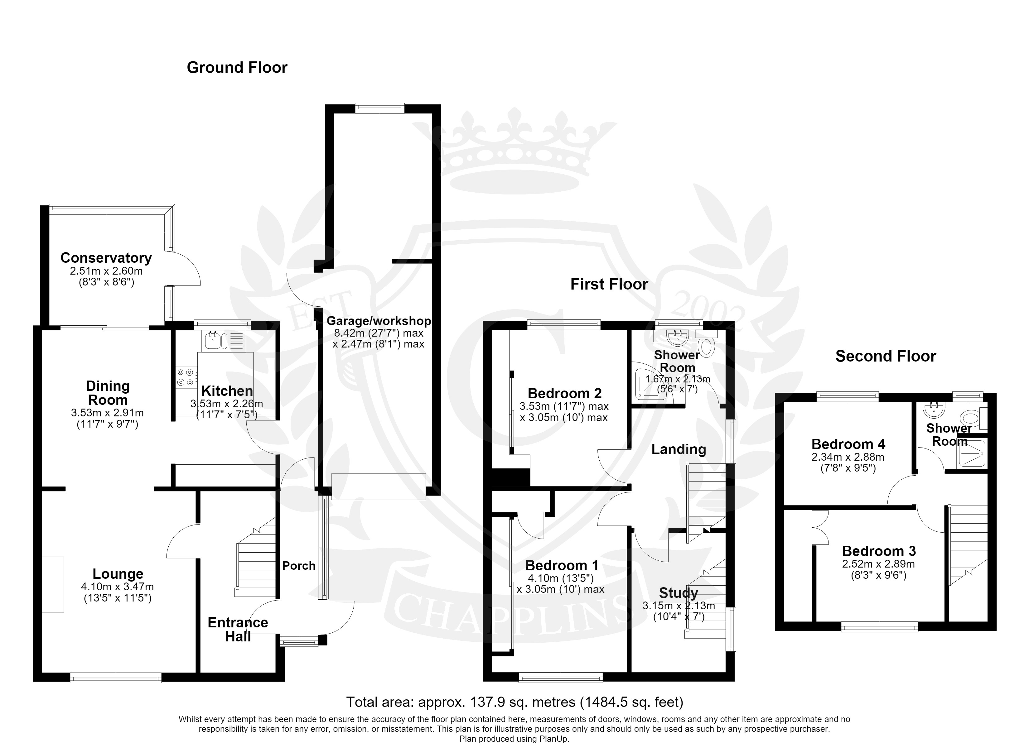 6, Longstaff Gardens, Hampshire floorplan