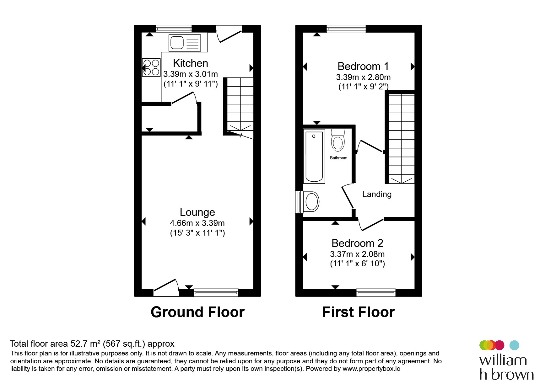 33, Kings Road, Dereham floorplan