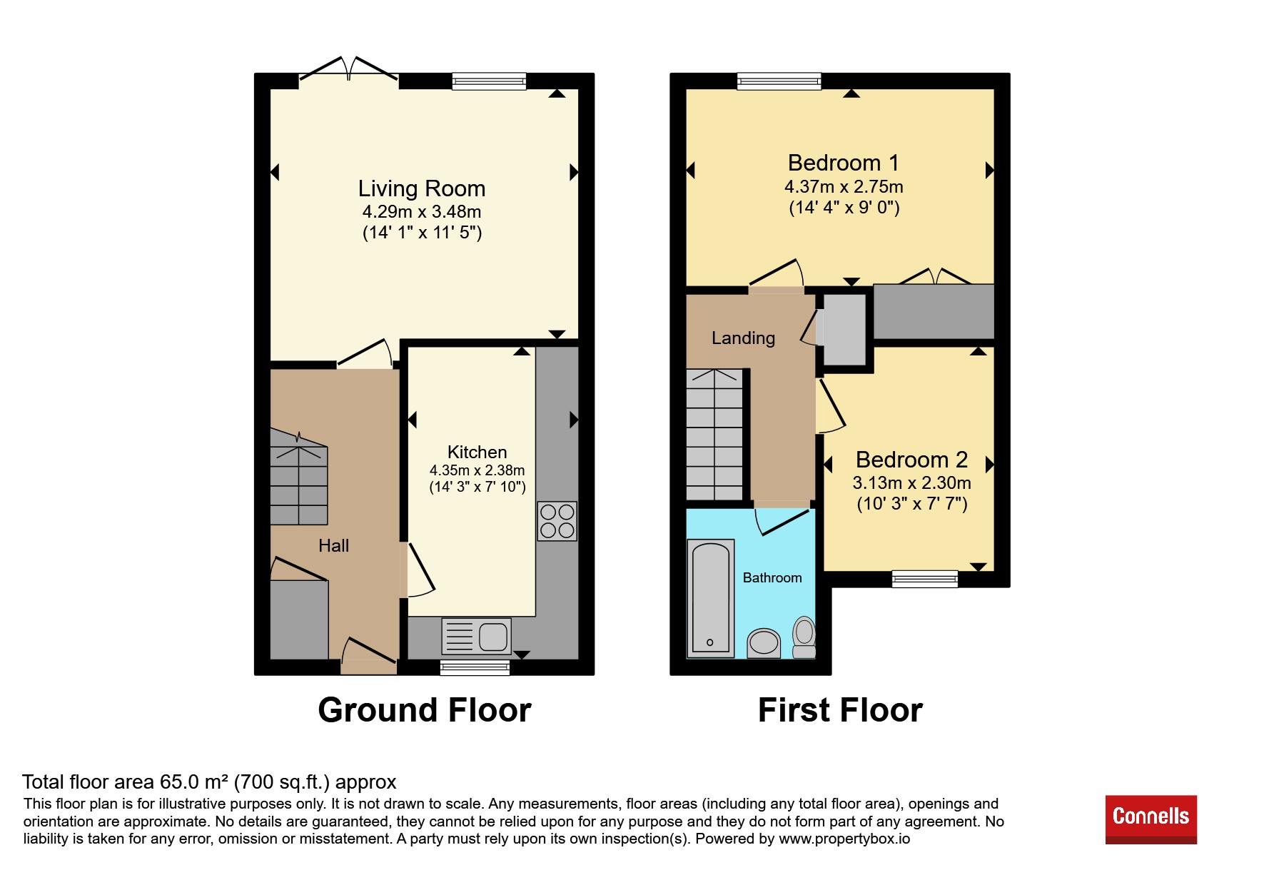 30, Monica Close, Watford floorplan