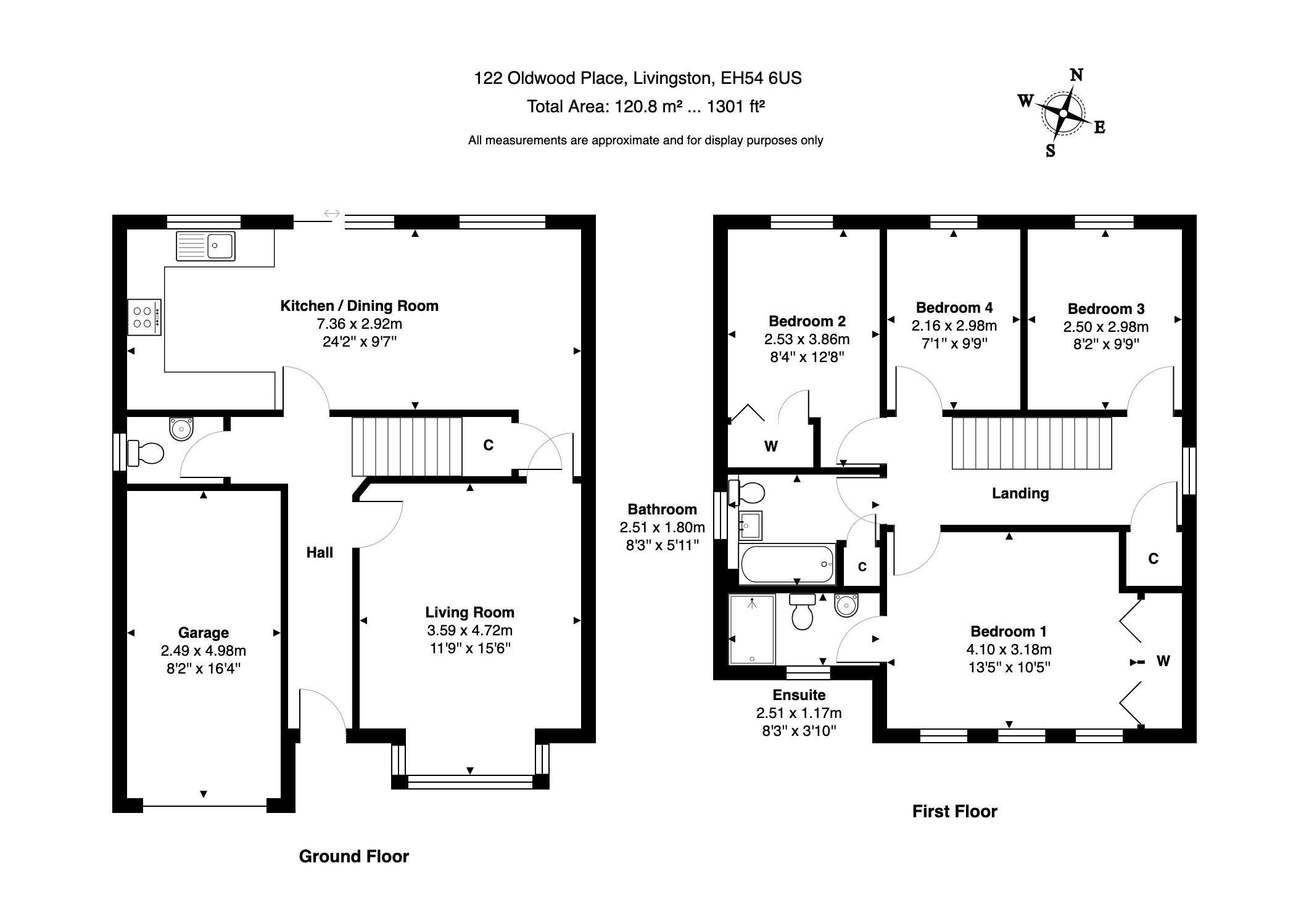Oldwood Place, Livingston EH54, 4 bedroom detached house for sale