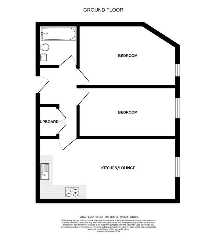 2 Providence House,, Bartley Way, Hampshire floorplan