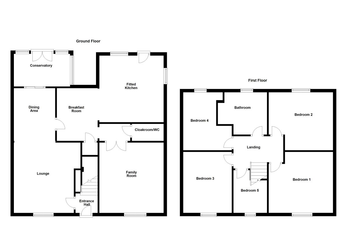 5 Bedrooms Semi-detached house for sale in Howden Avenue, Skellow, Doncaster DN6