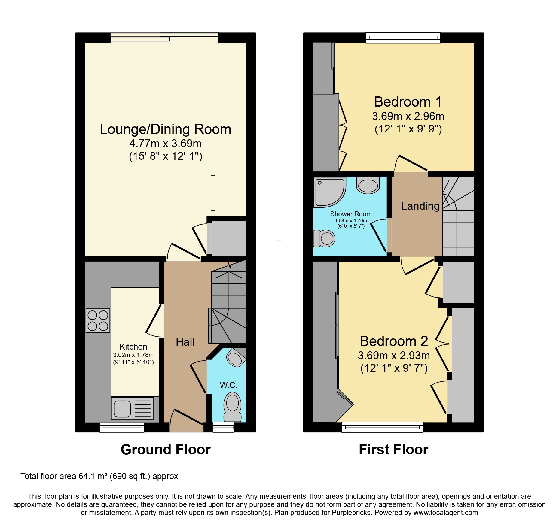 8, Brookmead Court, Farnham floorplan