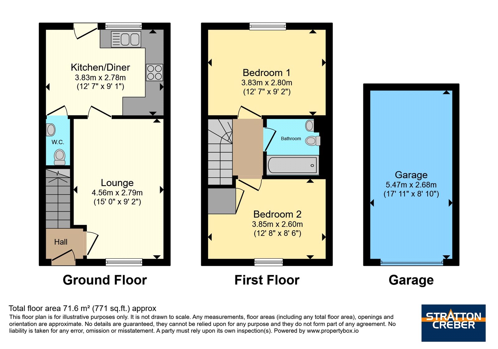 16, Roseworthy Road, Truro floorplan