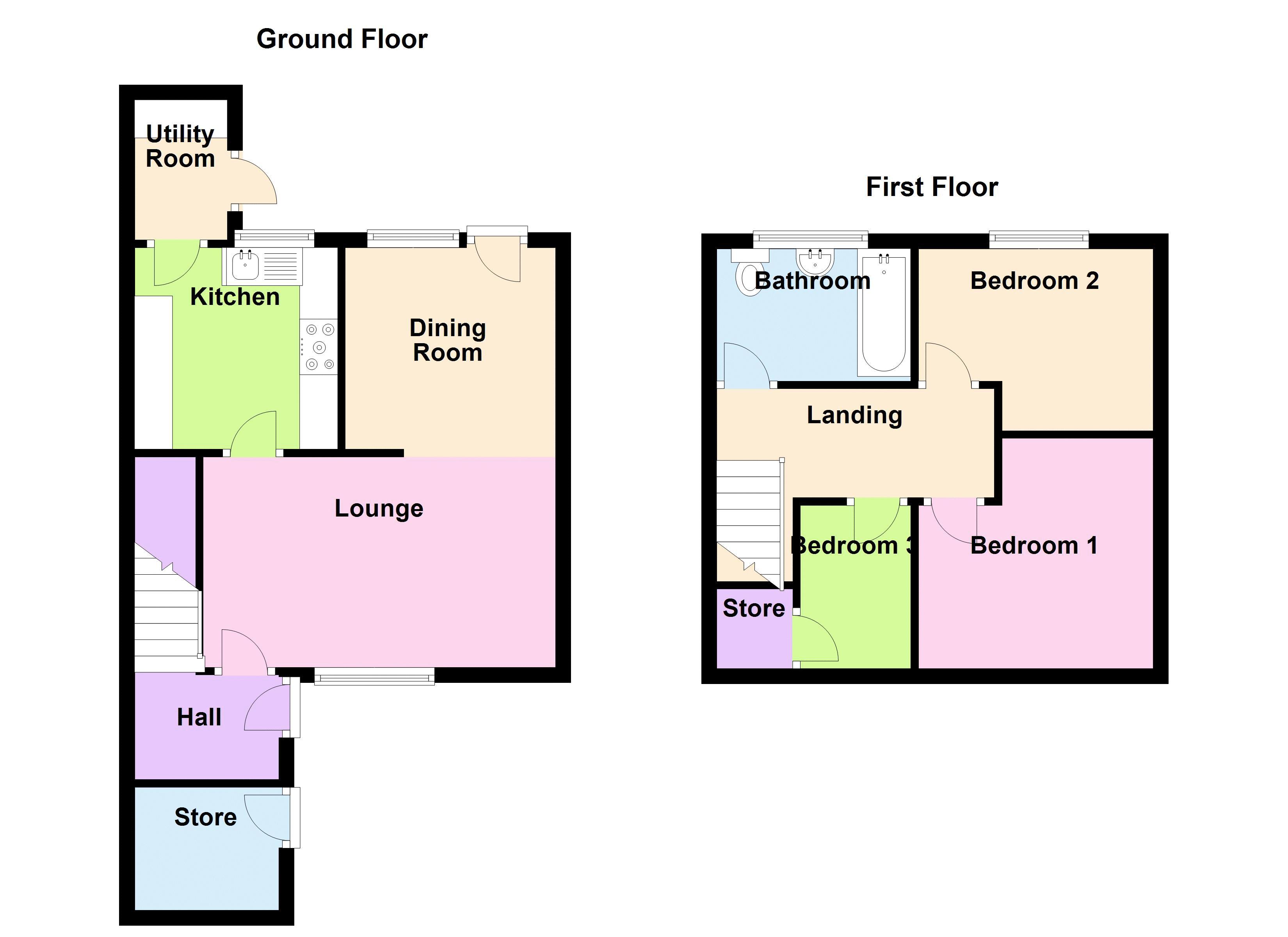 3 Bedrooms Terraced house for sale in Arden Close, Heald Green, Cheadle SK8