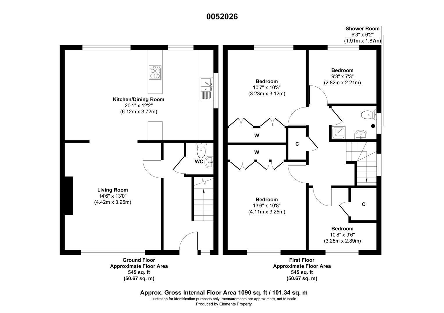 43, Rook Lane, Stockton-On-Tees floorplan