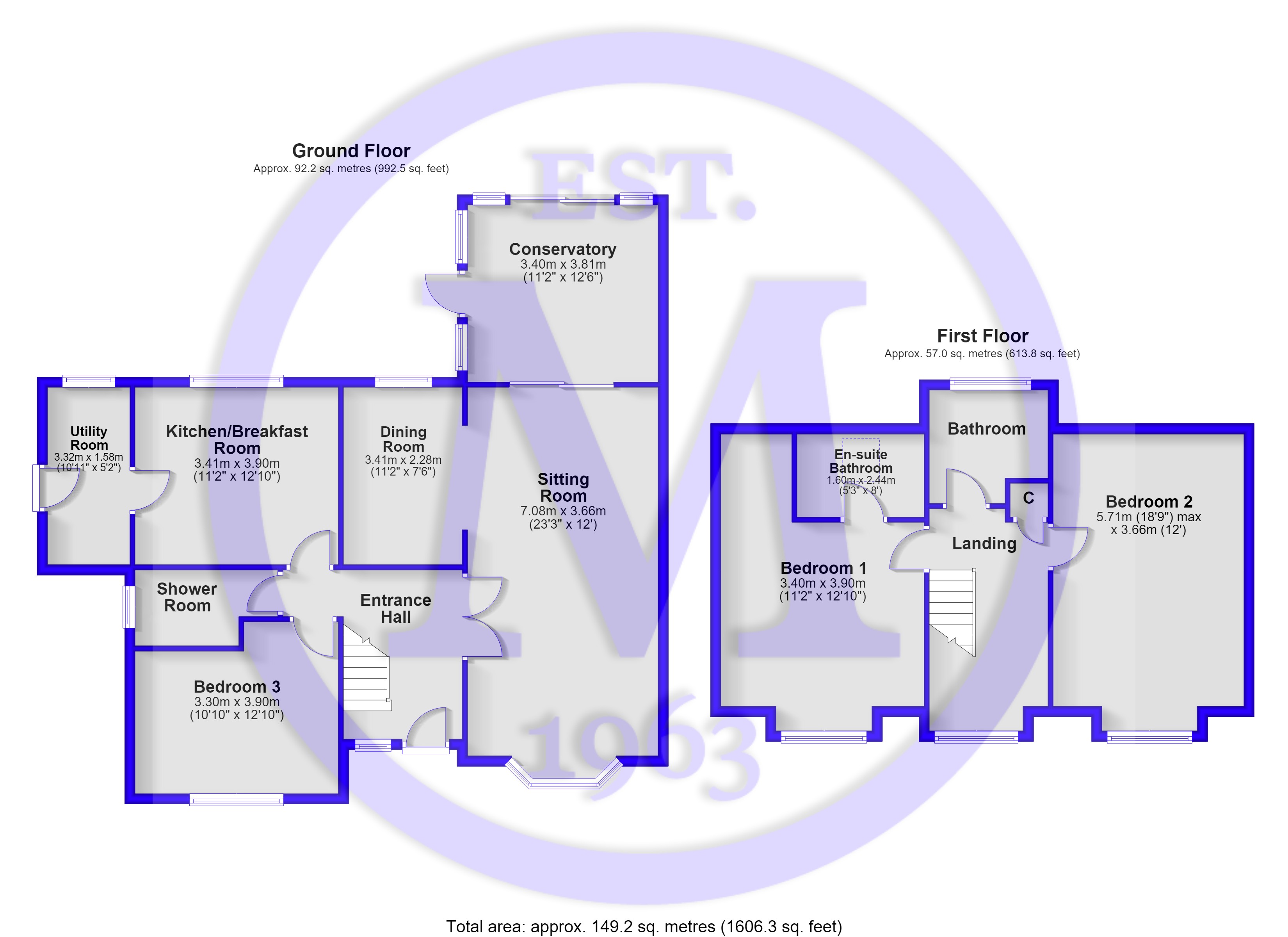 67A, High Ridge Crescent, New Milton floorplan