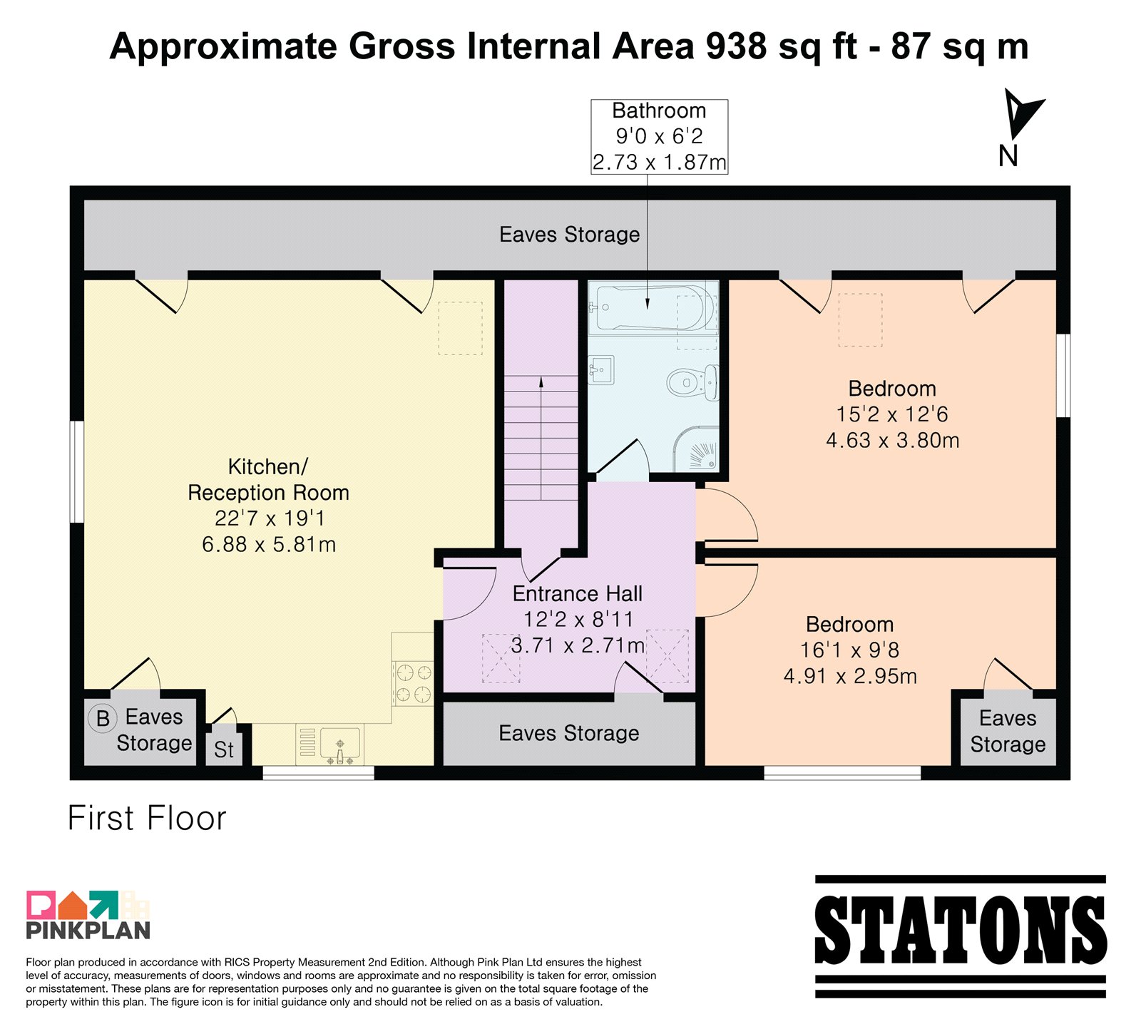 Flat 5, 7, Alston Road, Barnet floorplan