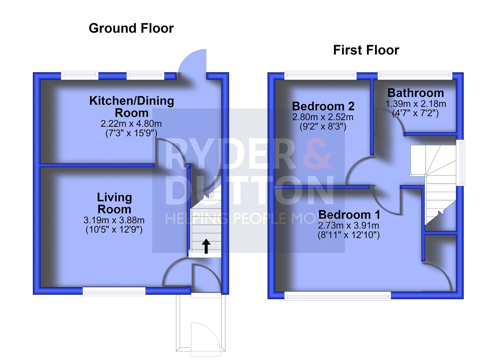 23, Waterloo Street, Greater Manchester floorplan