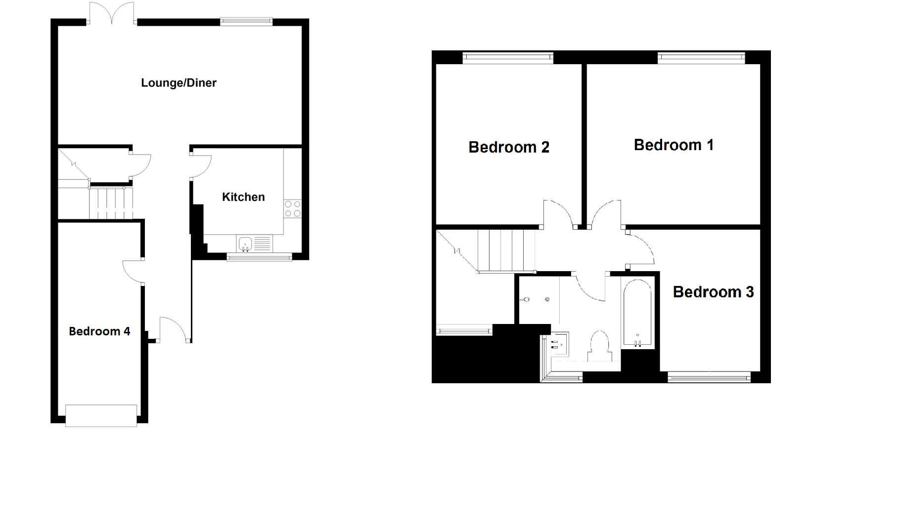Staplehurst Gardens, Cliftonville, Margate CT9, 4 bedroom semidetached