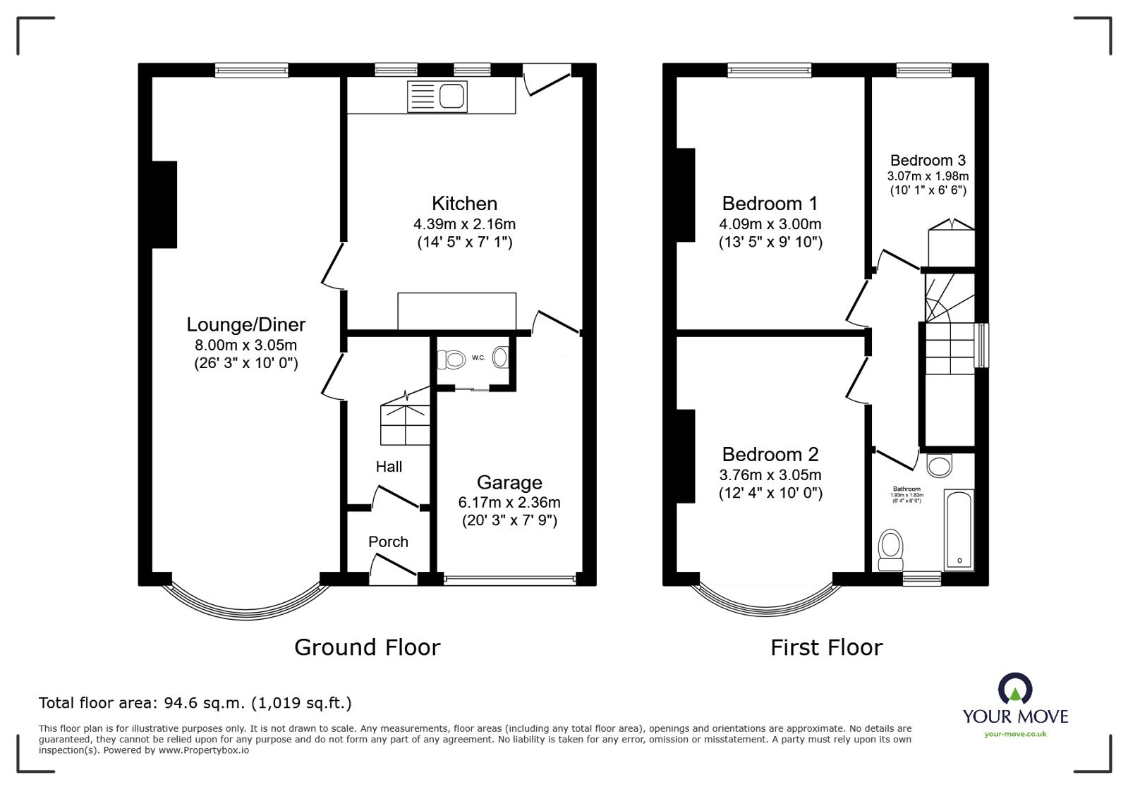 10, Broad Lane, Wolverhampton floorplan