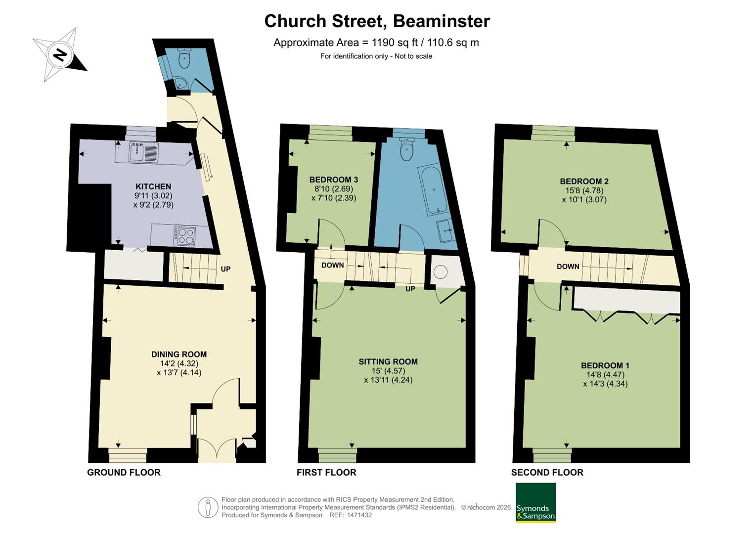 6, Church Street, Dorset floorplan