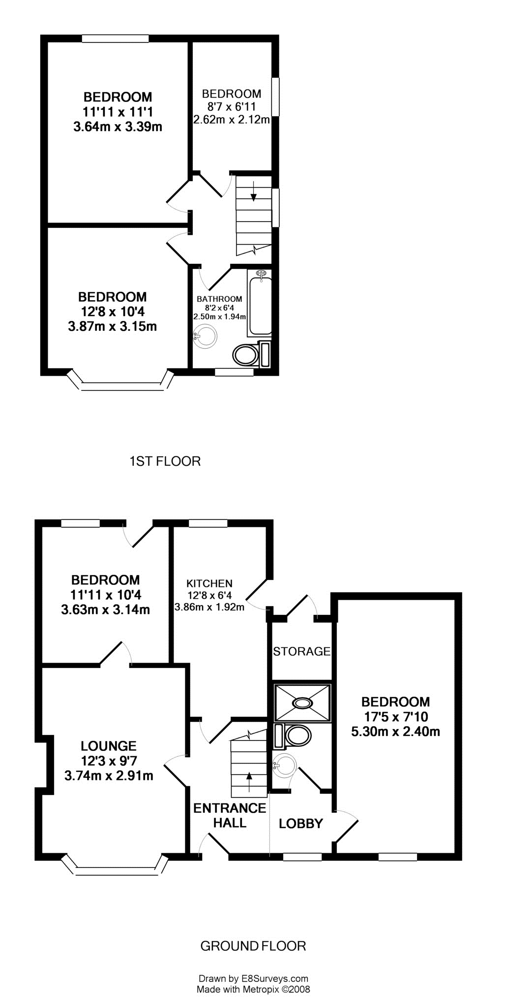 Quarry Road, Oxford floorplan