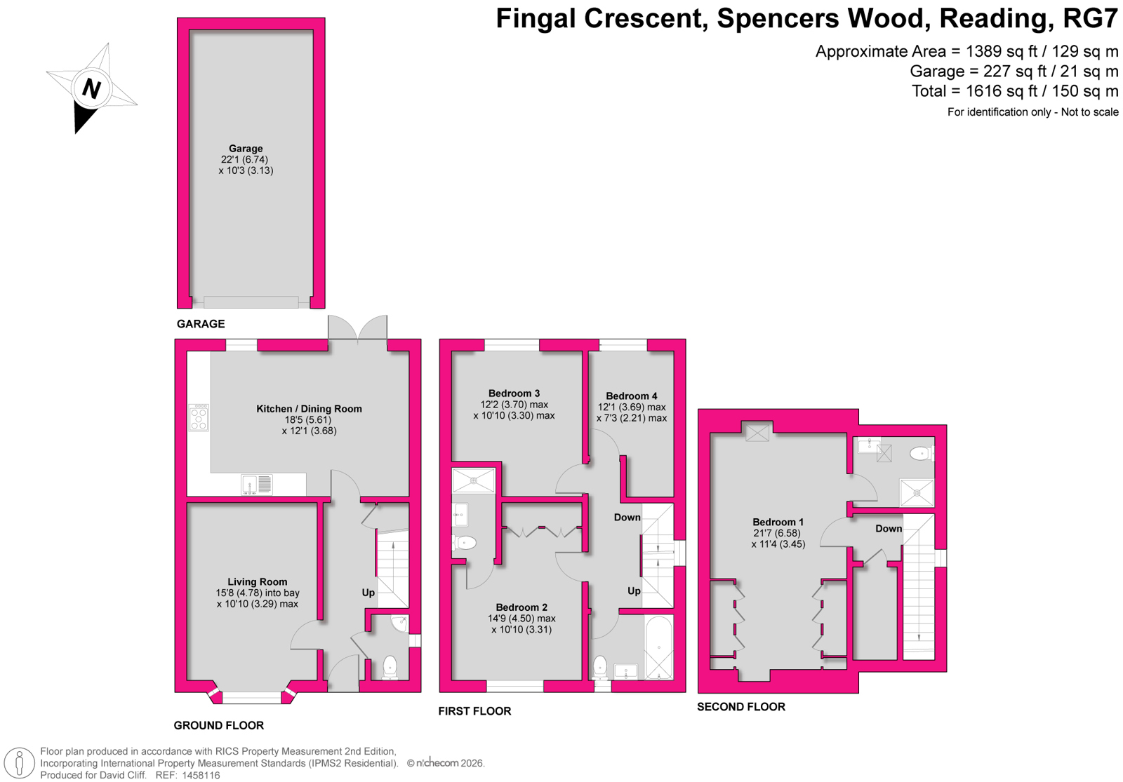 2, Fingal Crescent, Reading floorplan