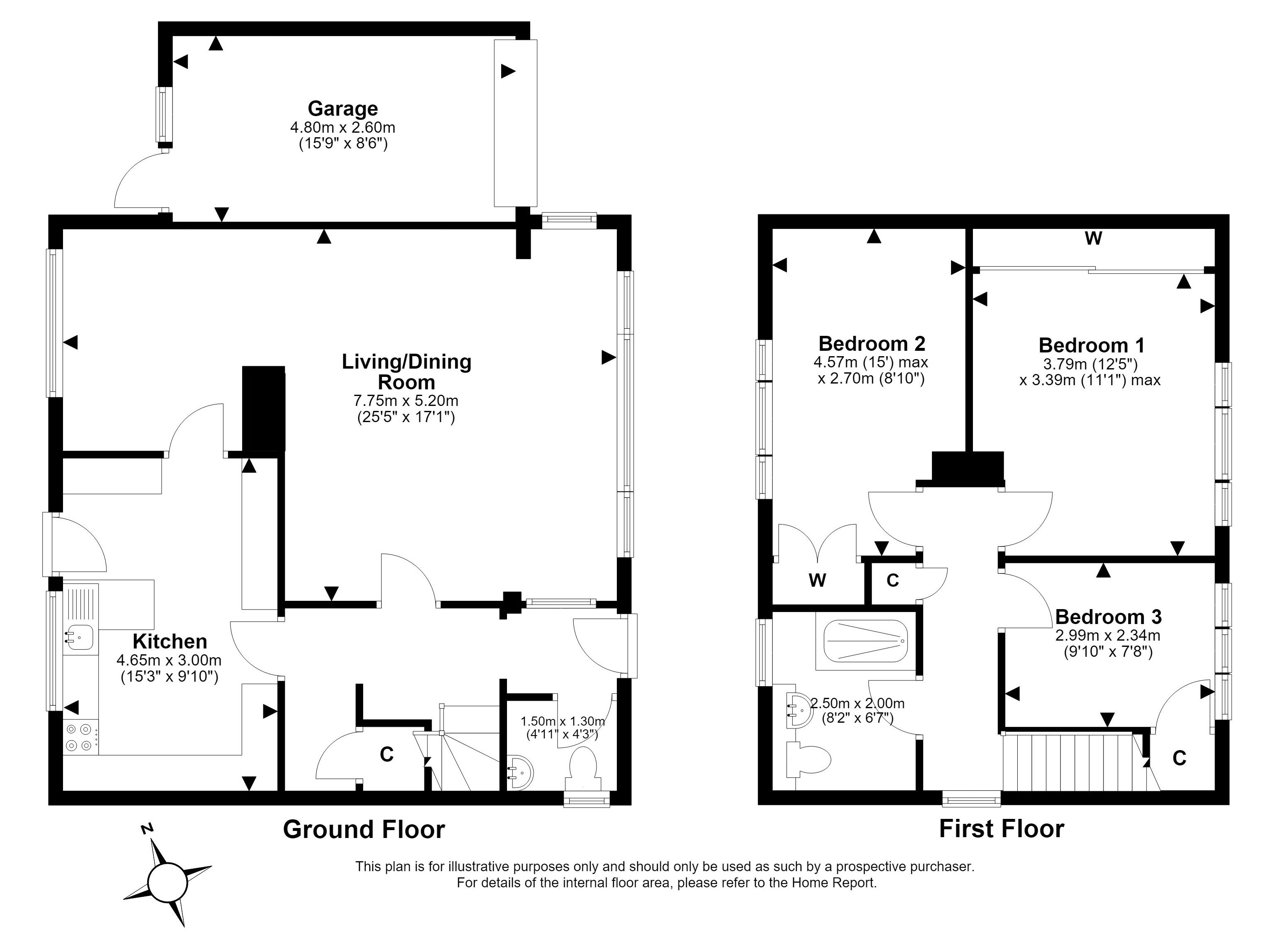 28, Swanston Avenue, Edinburgh floorplan