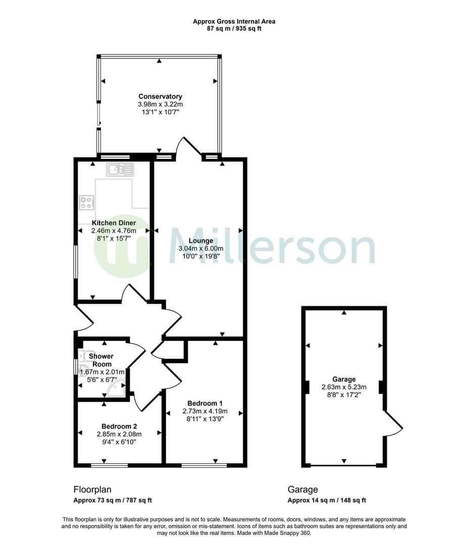 William West Road, Par floorplan