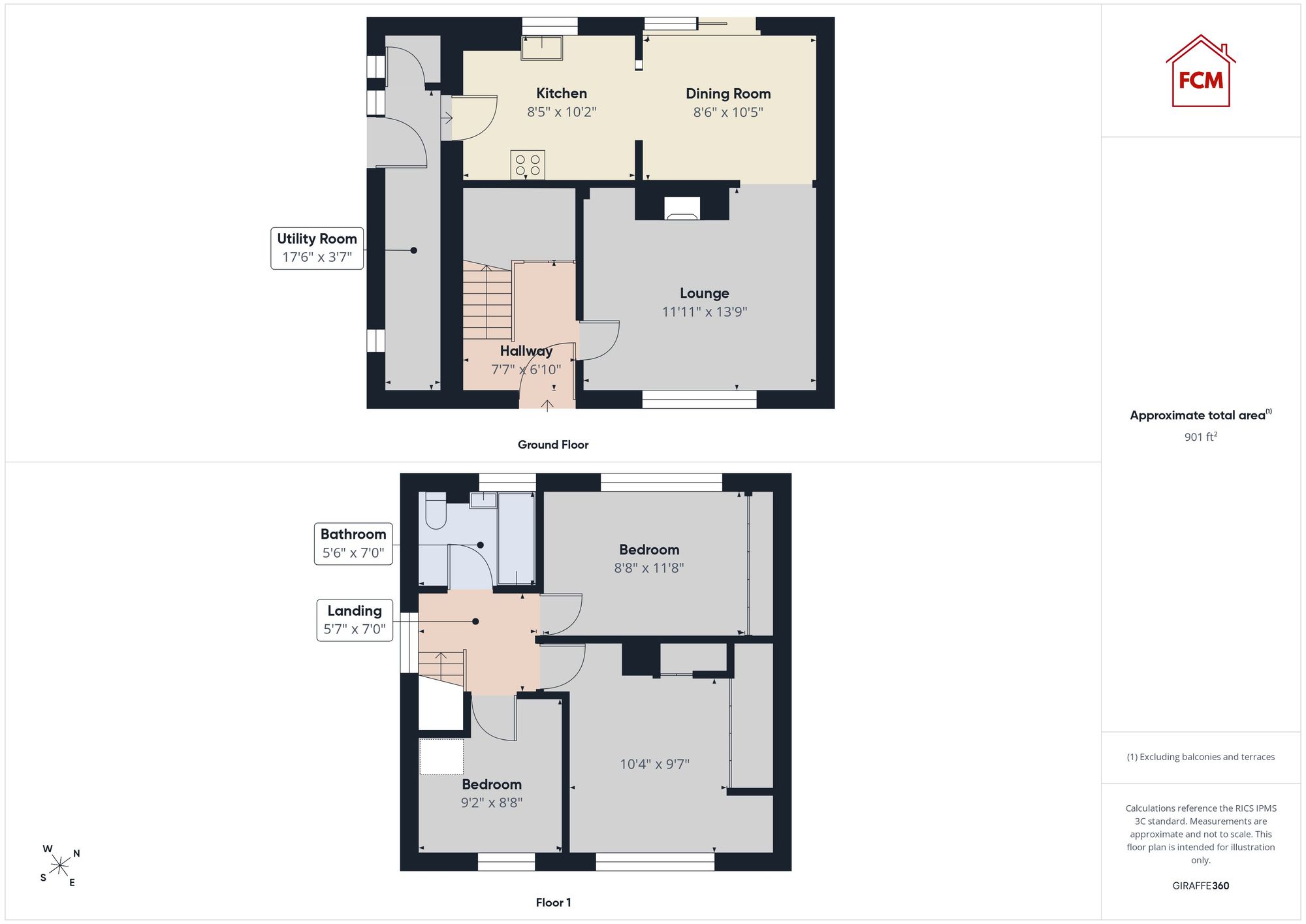 157 Moorclose Road, Workington floorplan