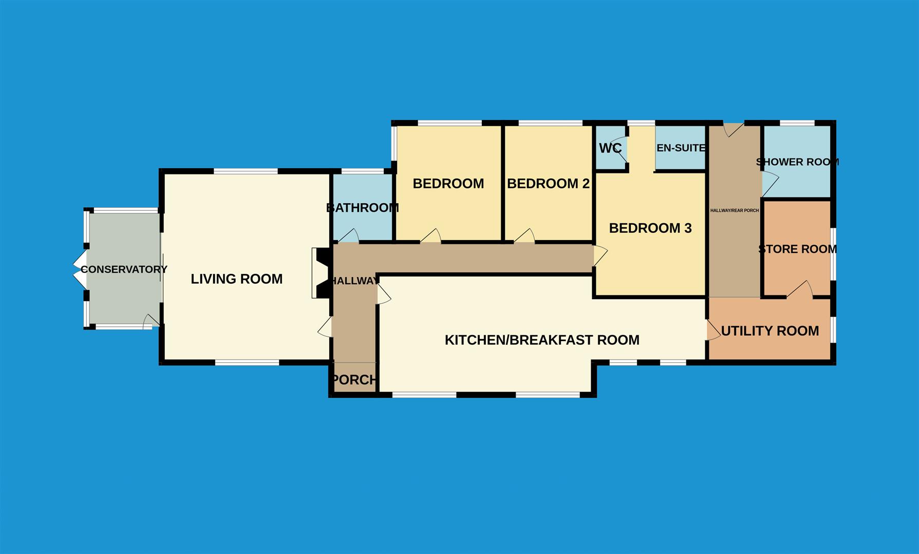 Bethow, with Land, North Petherwin floorplan