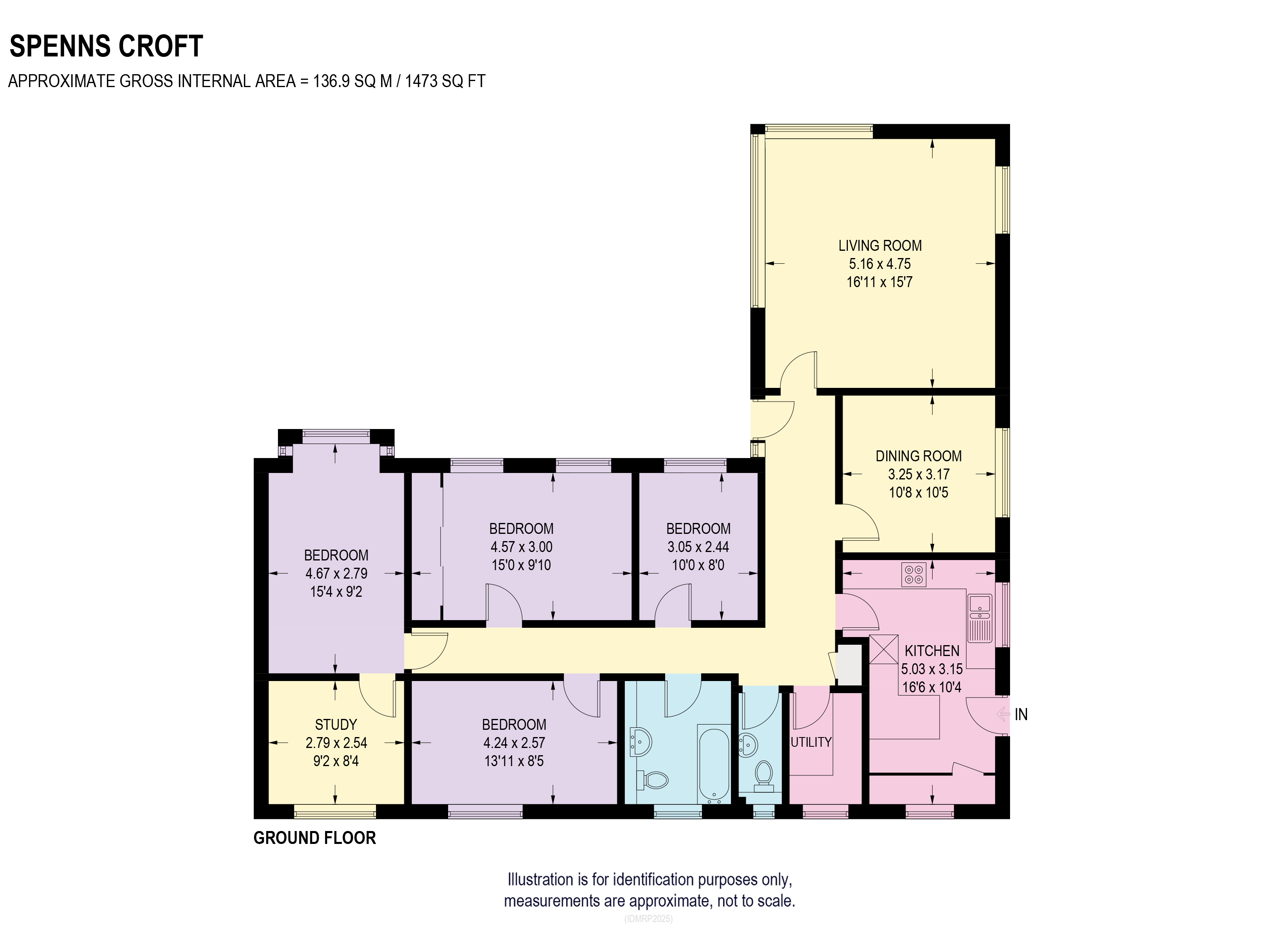 Spenns Croft, Jackys Lane, Sheffield floorplan
