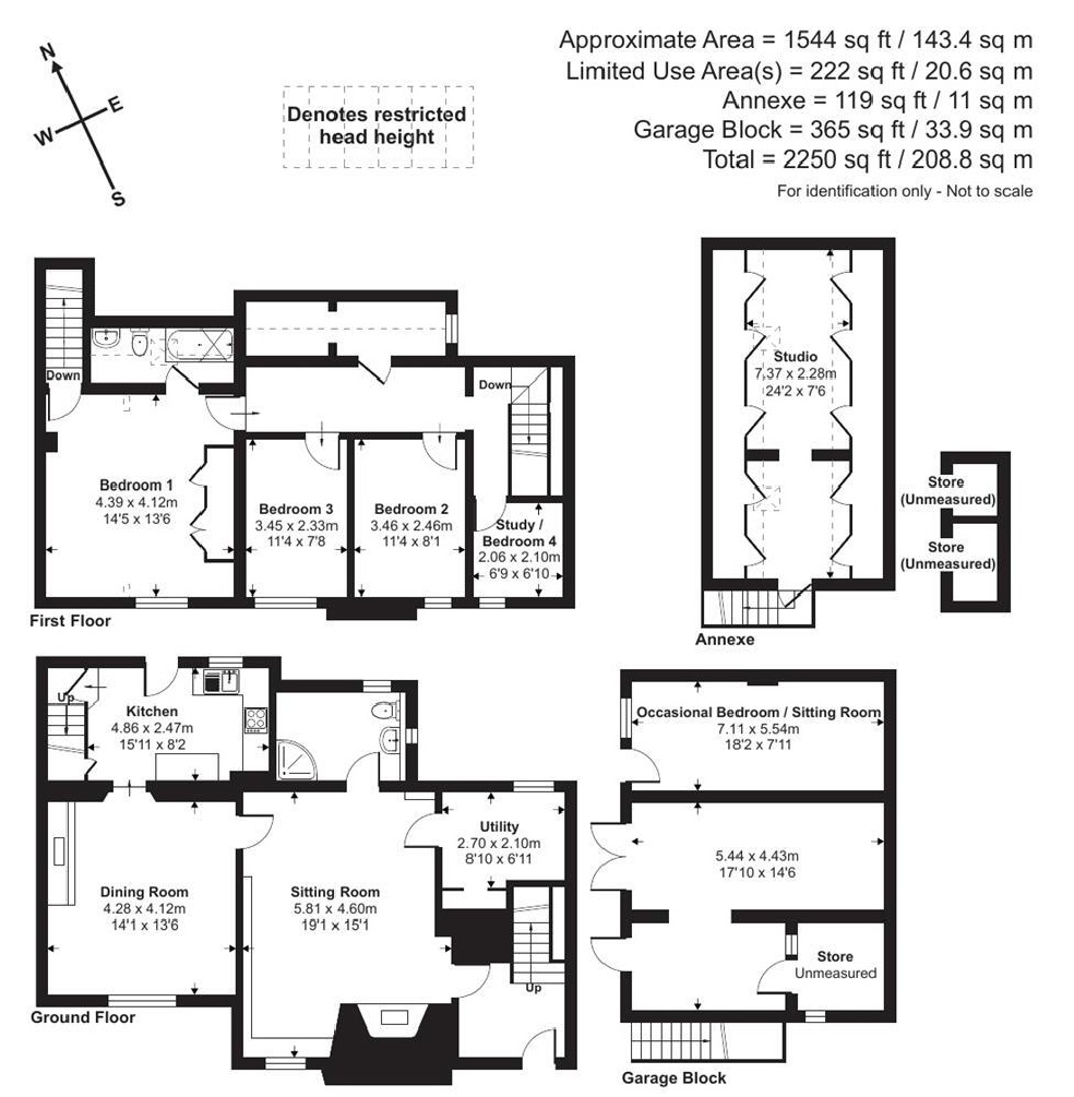 Lethbridge Farmhouse,, Lovacott, Barnstaple floorplan