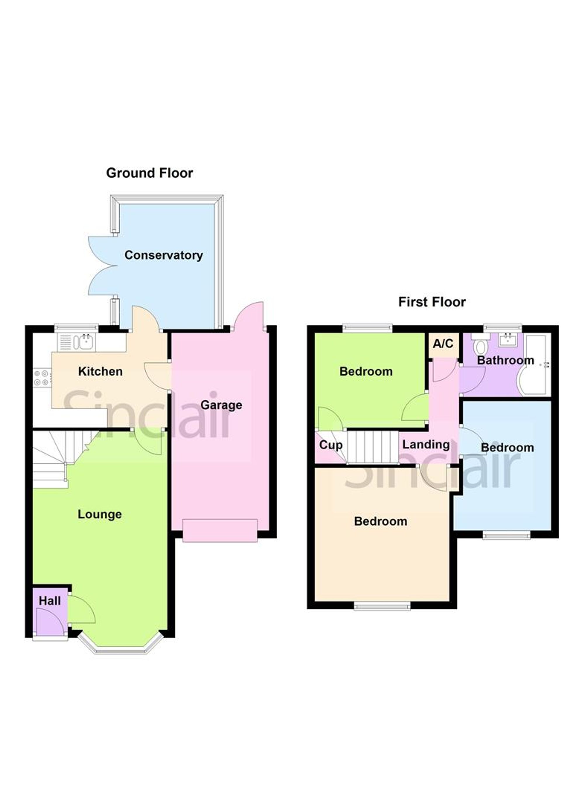 6 Denstone Close, Ashby-De-La-Zouch floorplan
