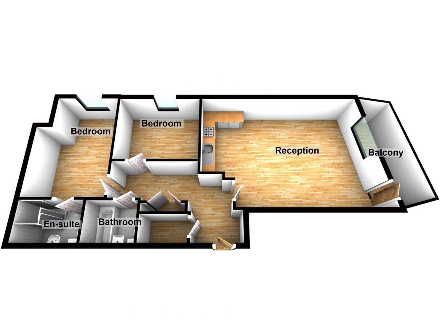 2 Bedrooms Flat to rent in Garnet Place, Yiewsley, West Drayton UB7