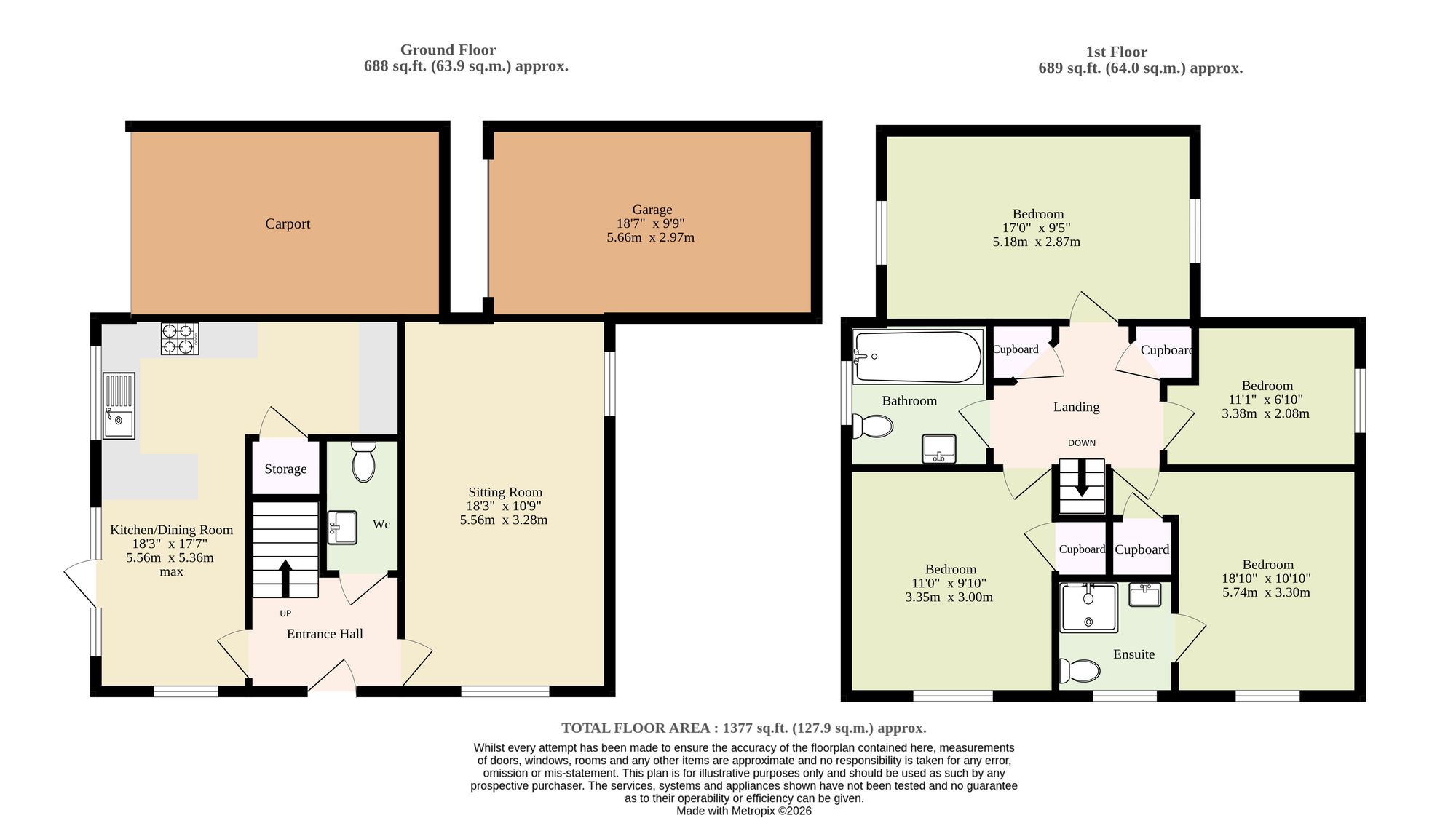 2 Cozens-Wiley Road, Norwich floorplan