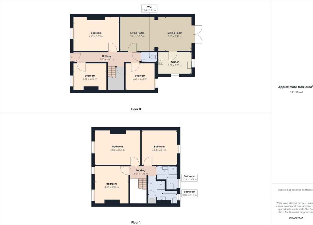 76 Bromyard Road, Worcester floorplan