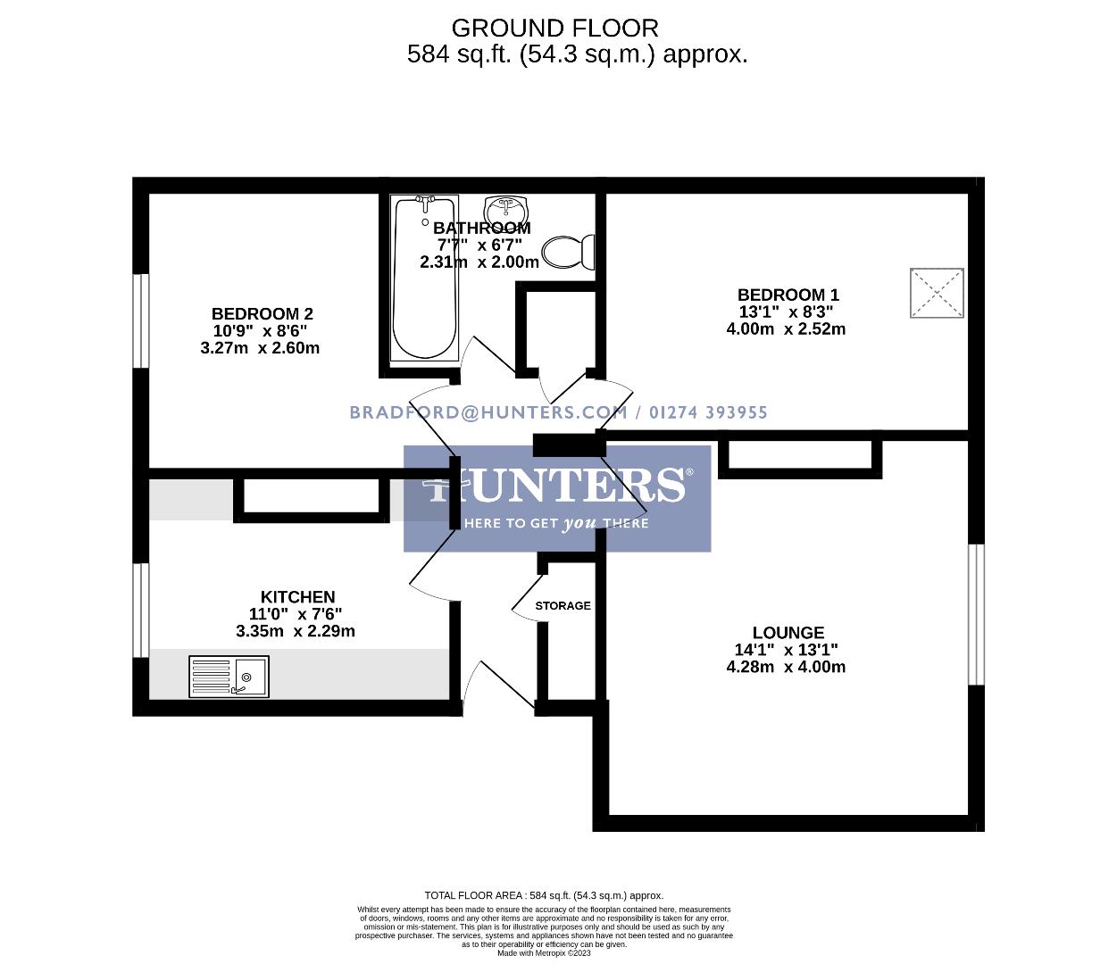 795, Leeds Road, Bradford floorplan