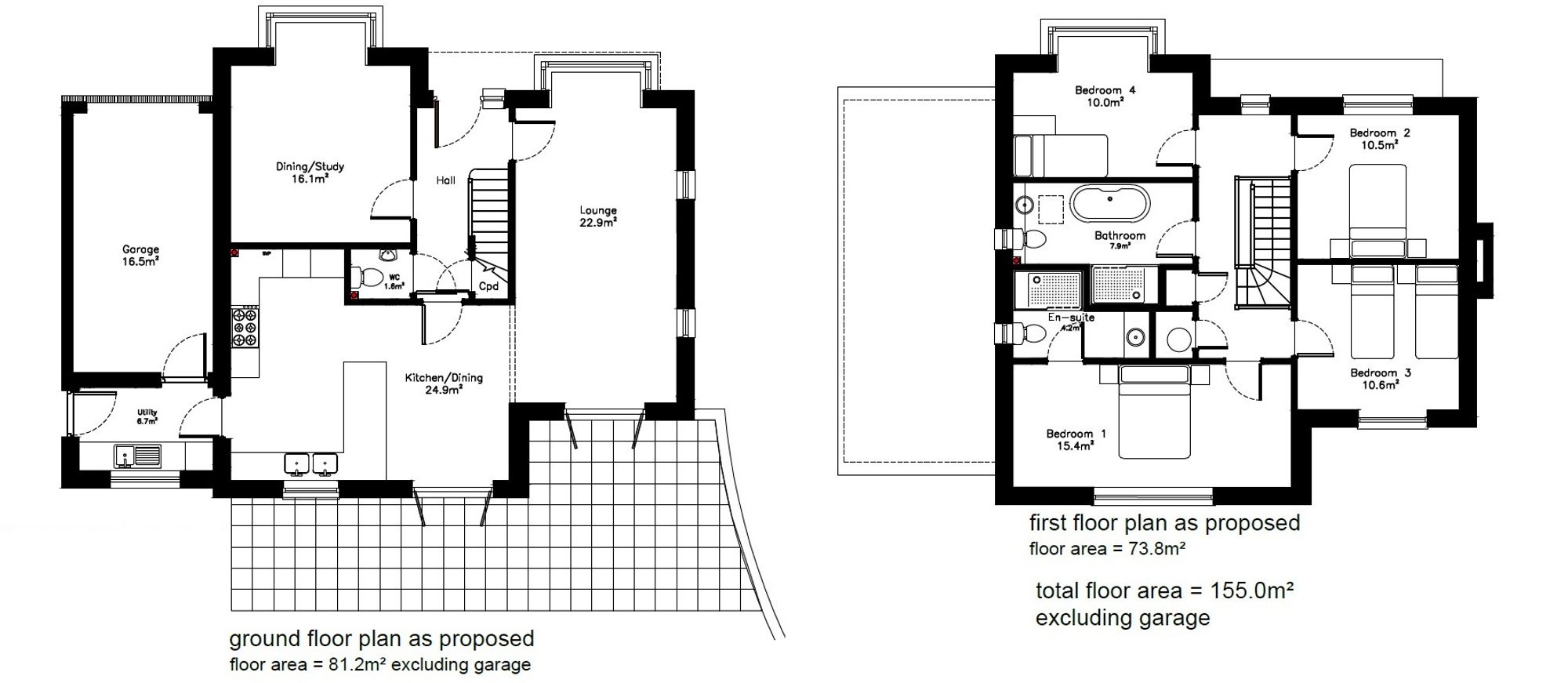Plot 6 Newton View, Newton St Cyres floorplan