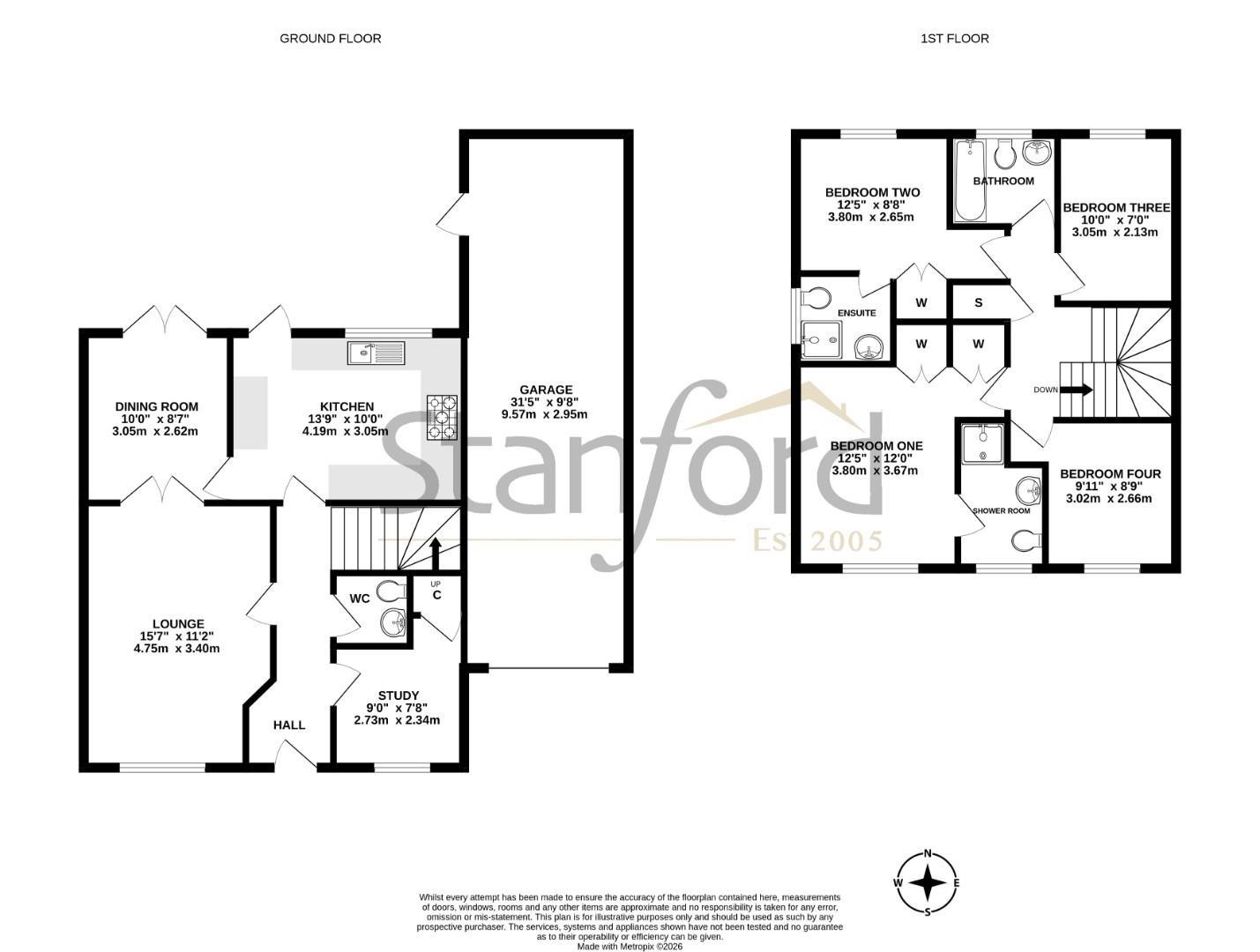 32, Viscount Gardens, Eastleigh floorplan