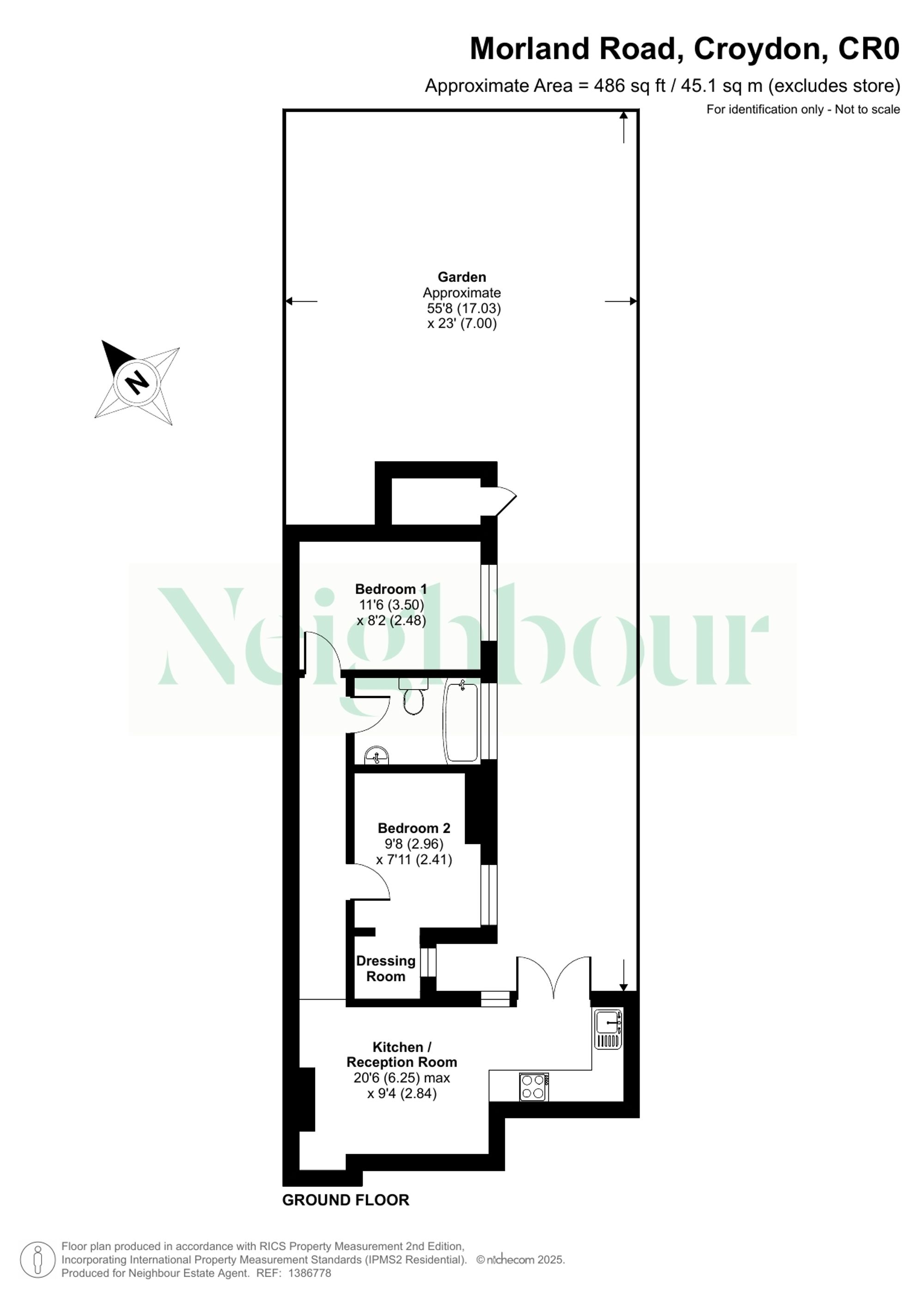 Flat, 273A Morland Road, Croydon floorplan