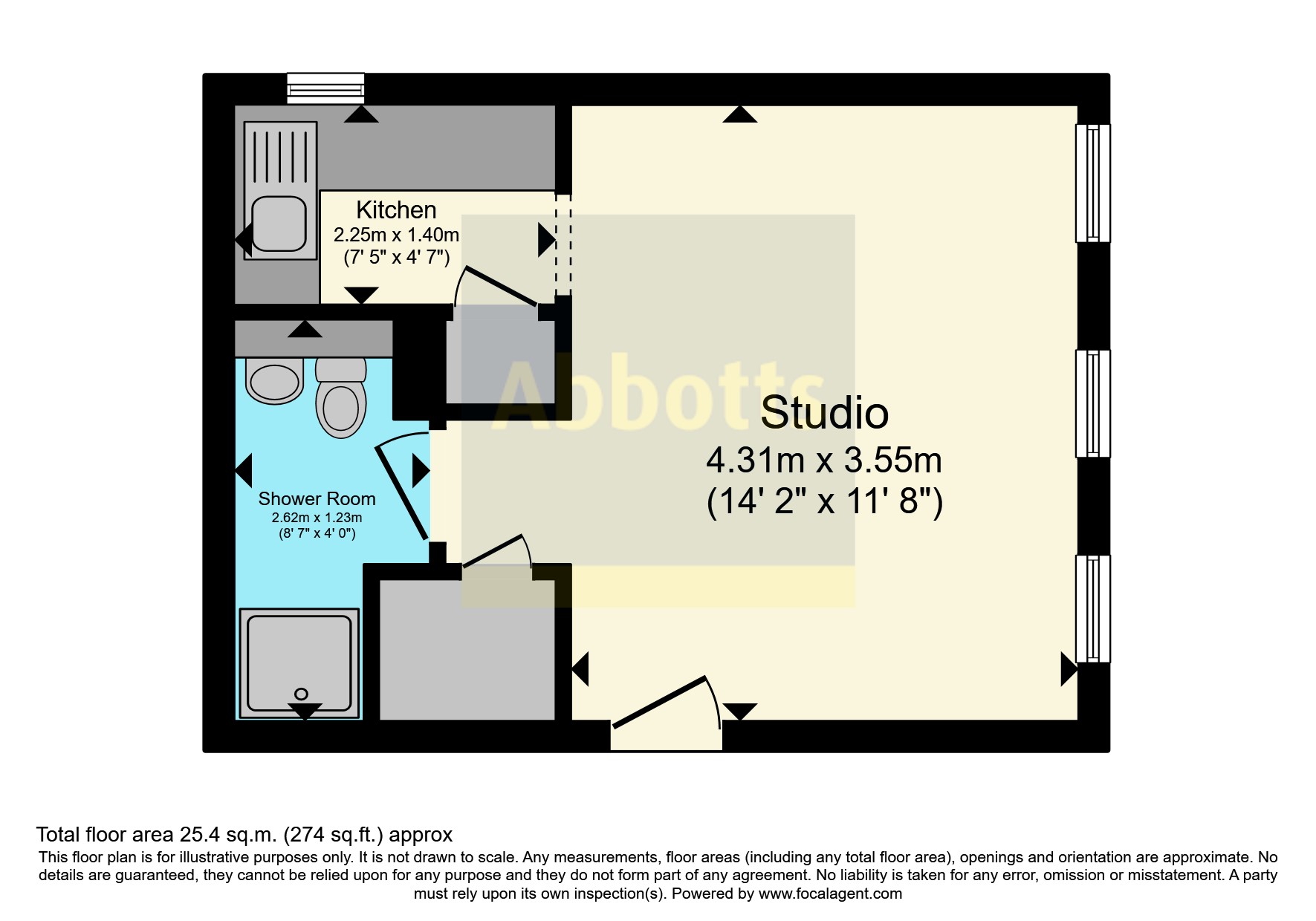 65, Herongate, Southend-on-Sea floorplan