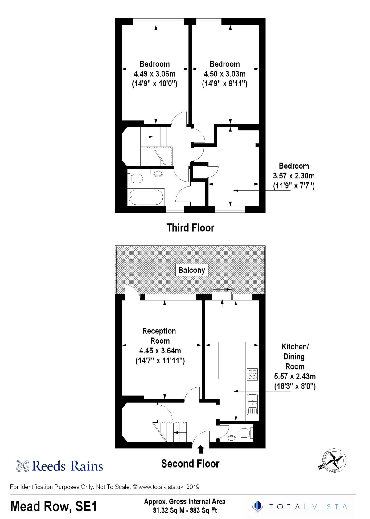 3 Bedrooms Flat for sale in Mead Row, London SE1