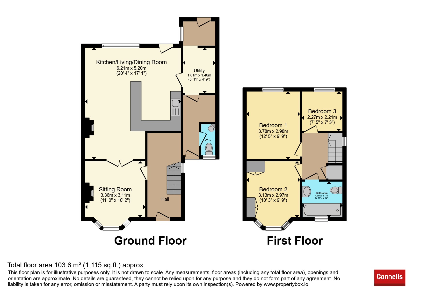 38, Coronation Road, WEYMOUTH floorplan