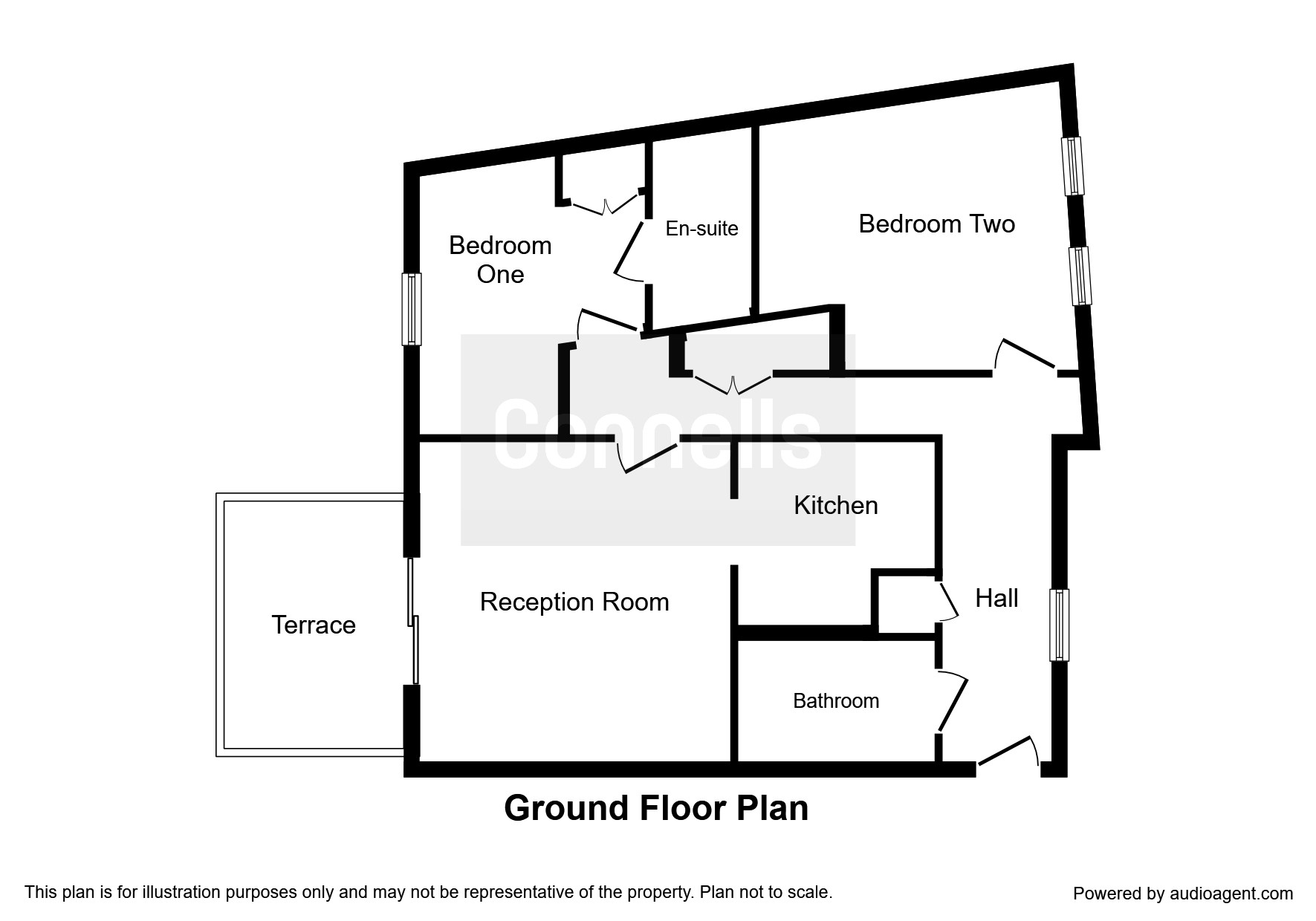 2 Bedrooms Flat for sale in Foxboro Road, Redhill RH1