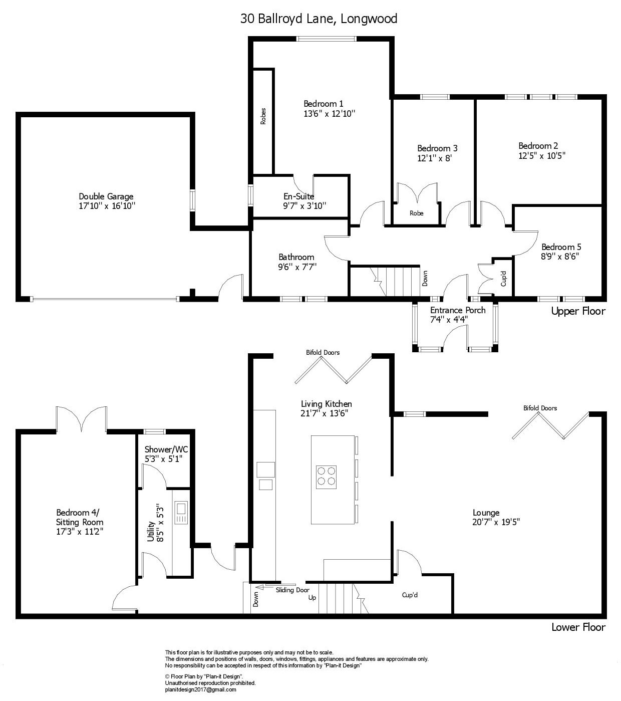 30, Ballroyd Lane, Huddersfield floorplan