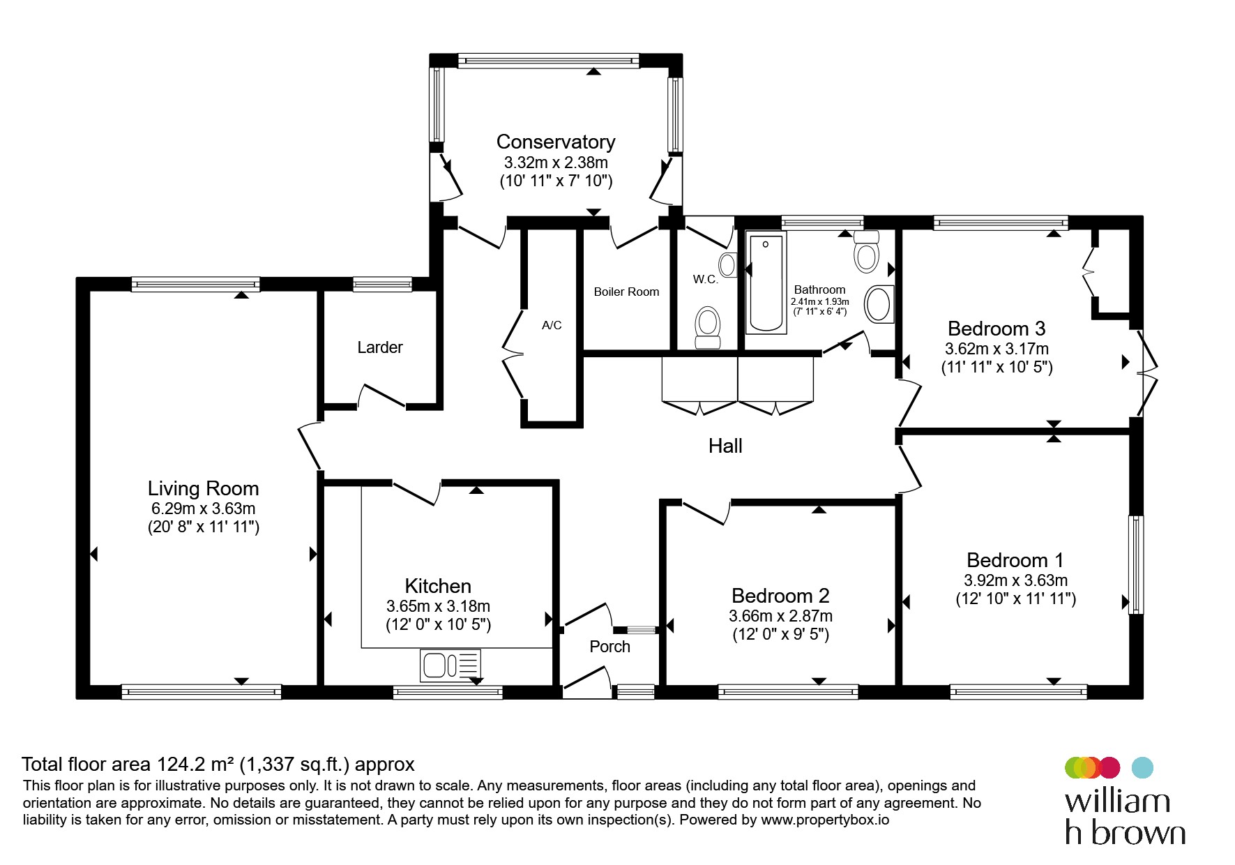 4a Eastwood End floorplan