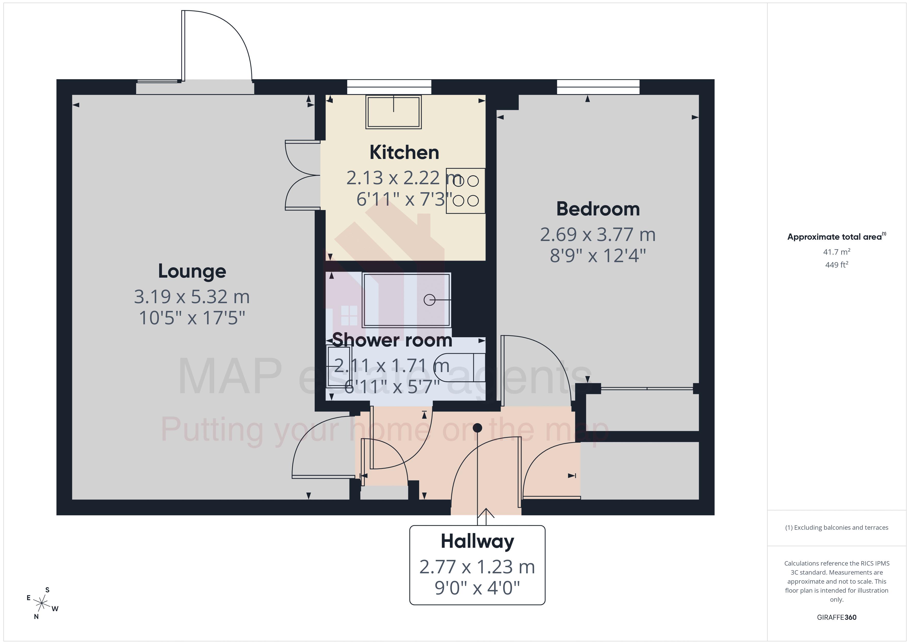 7 Carn Brea Court, Trevithick Road, Camborne floorplan