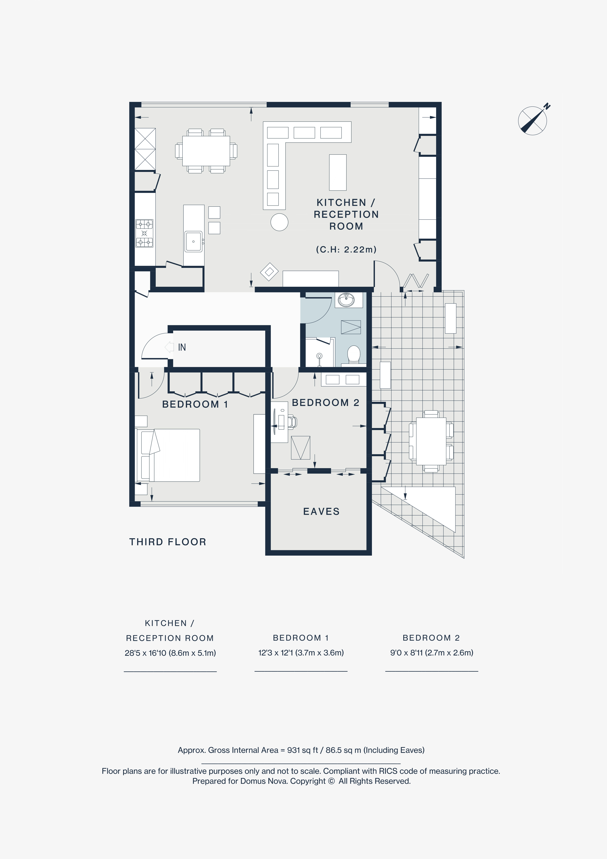 Adamson Road, London floorplan