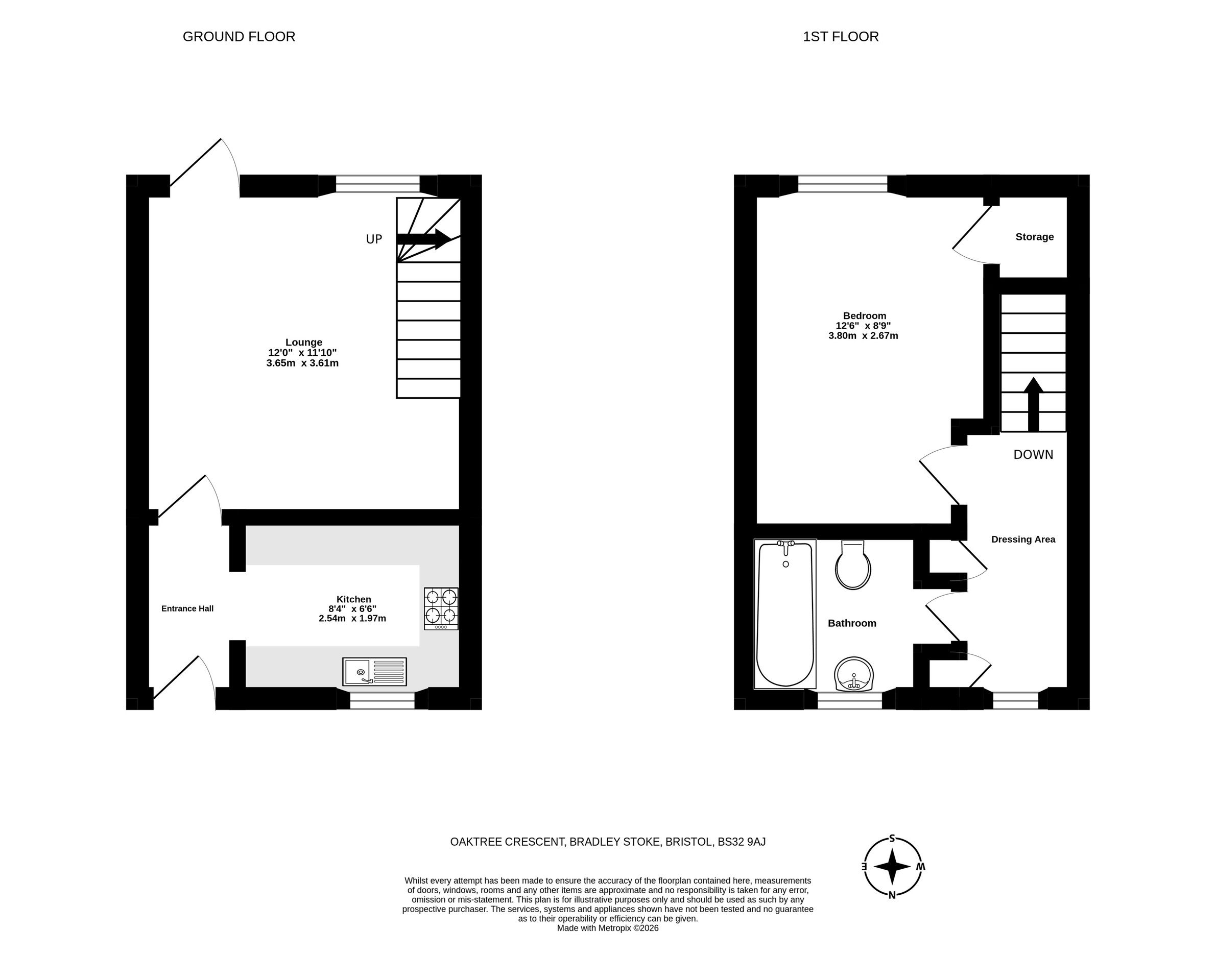 324 Oaktree Crescent,, Bristol floorplan