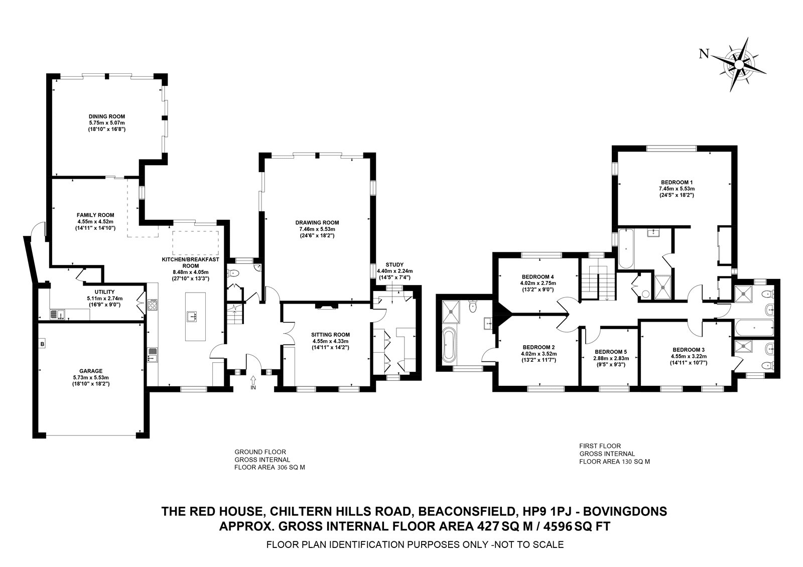 5 Bedrooms Detached house for sale in Chiltern Hills Road, Beaconsfield HP9