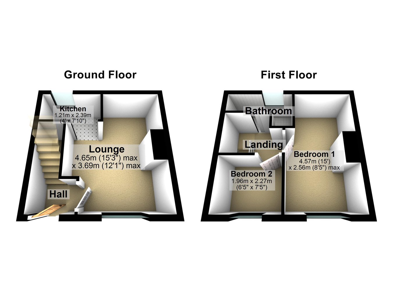 57, Gib Lane, Huddersfield floorplan