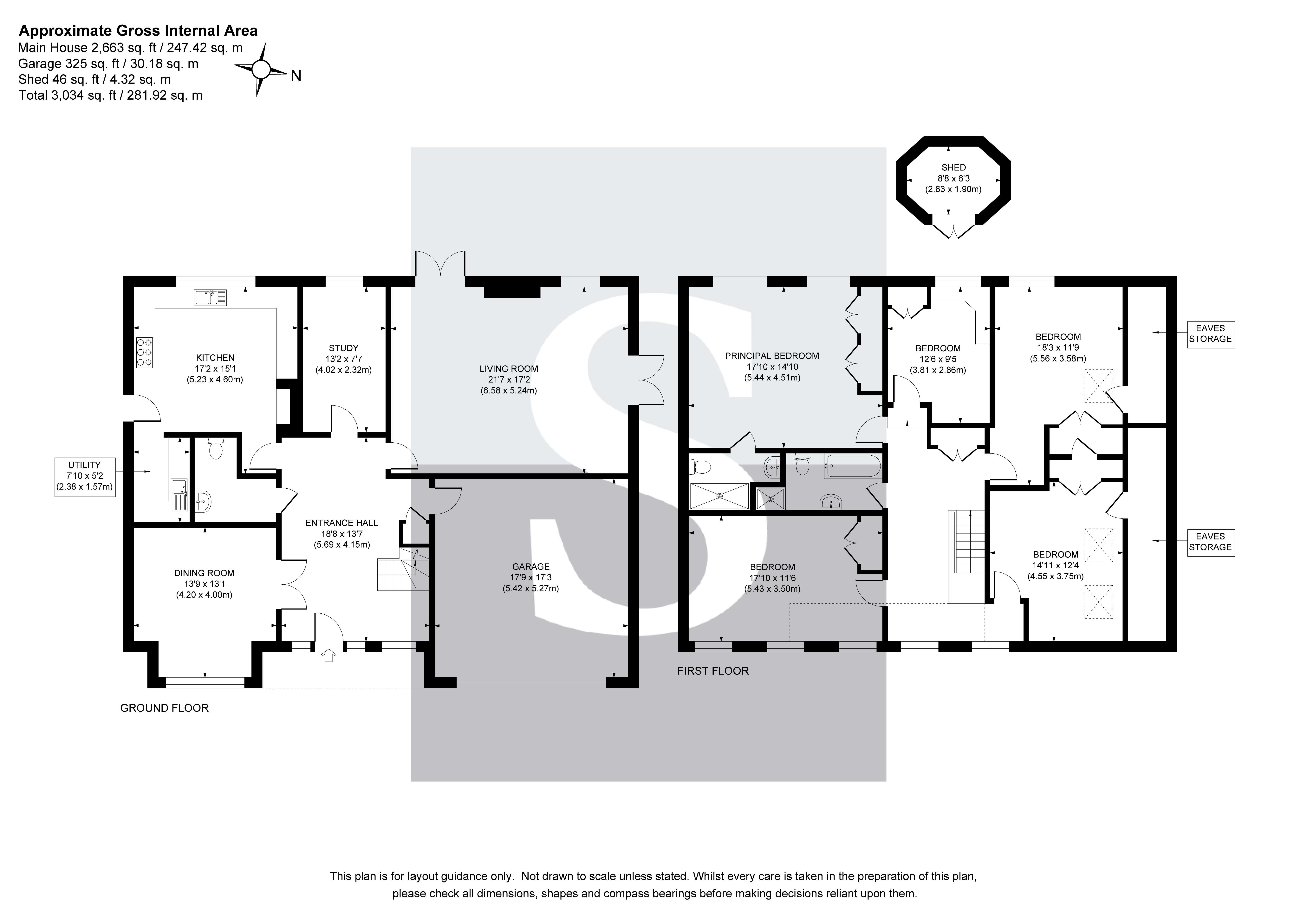 Pippins,, Fernhill Lane, Surrey floorplan