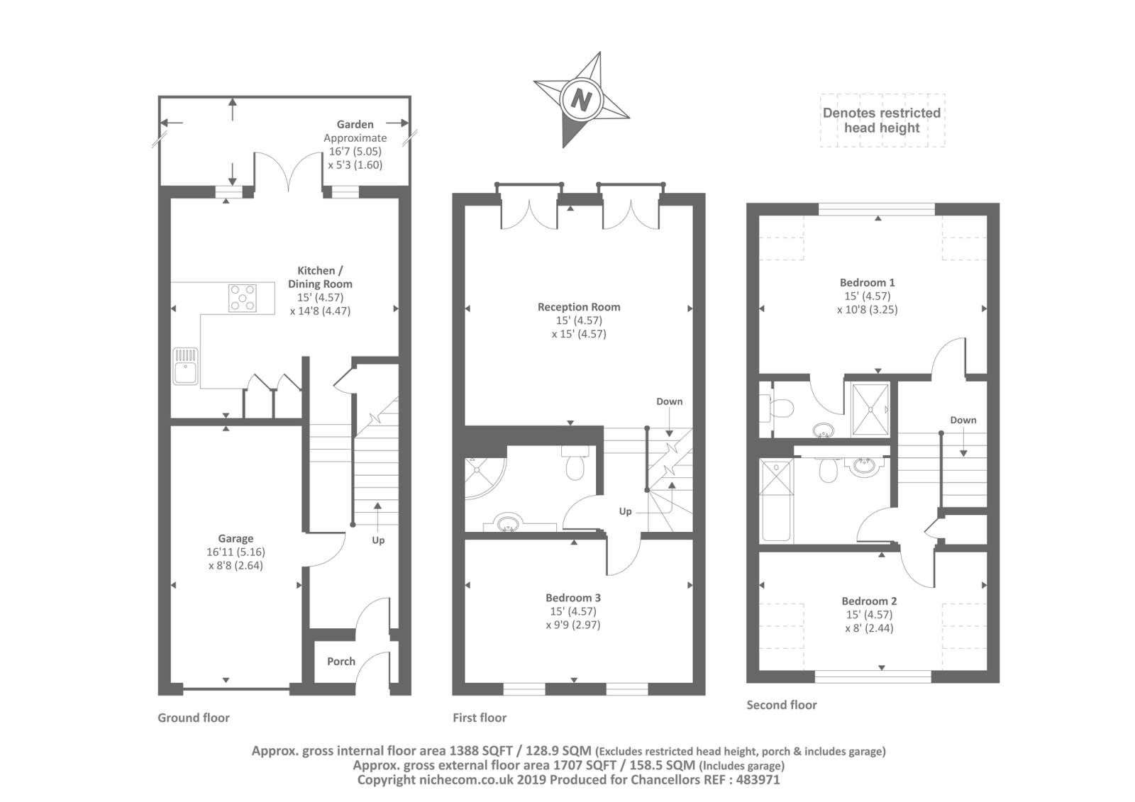 7, Andover Place, London floorplan