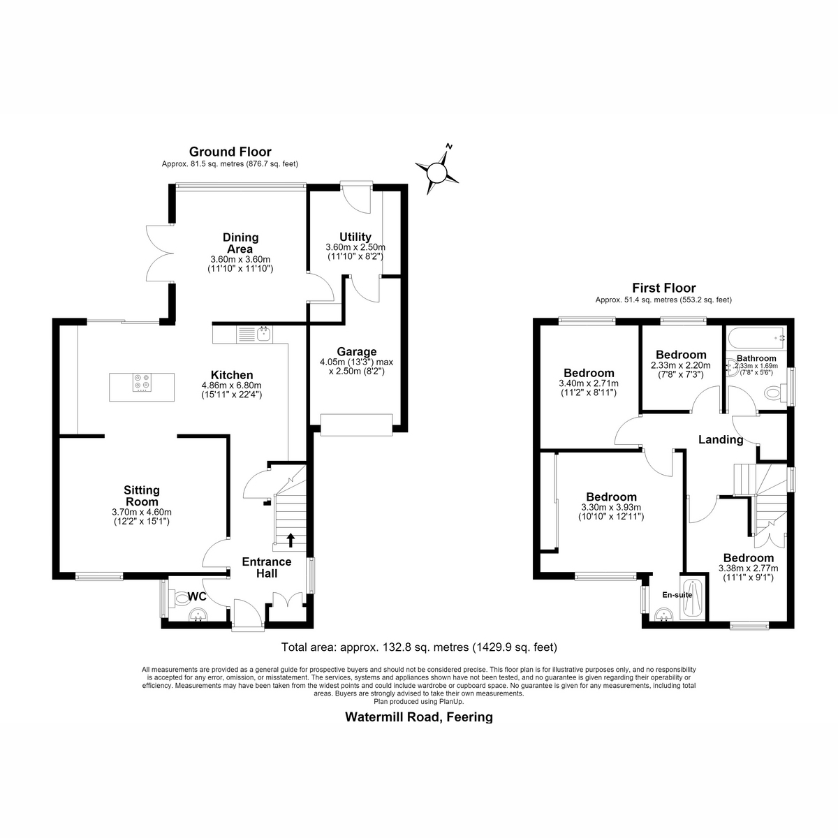 25, Watermill Road, Colchester floorplan