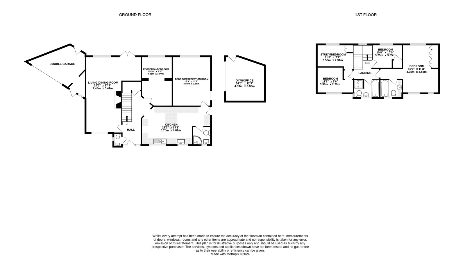 3, Mulgrave Road, Camberley floorplan