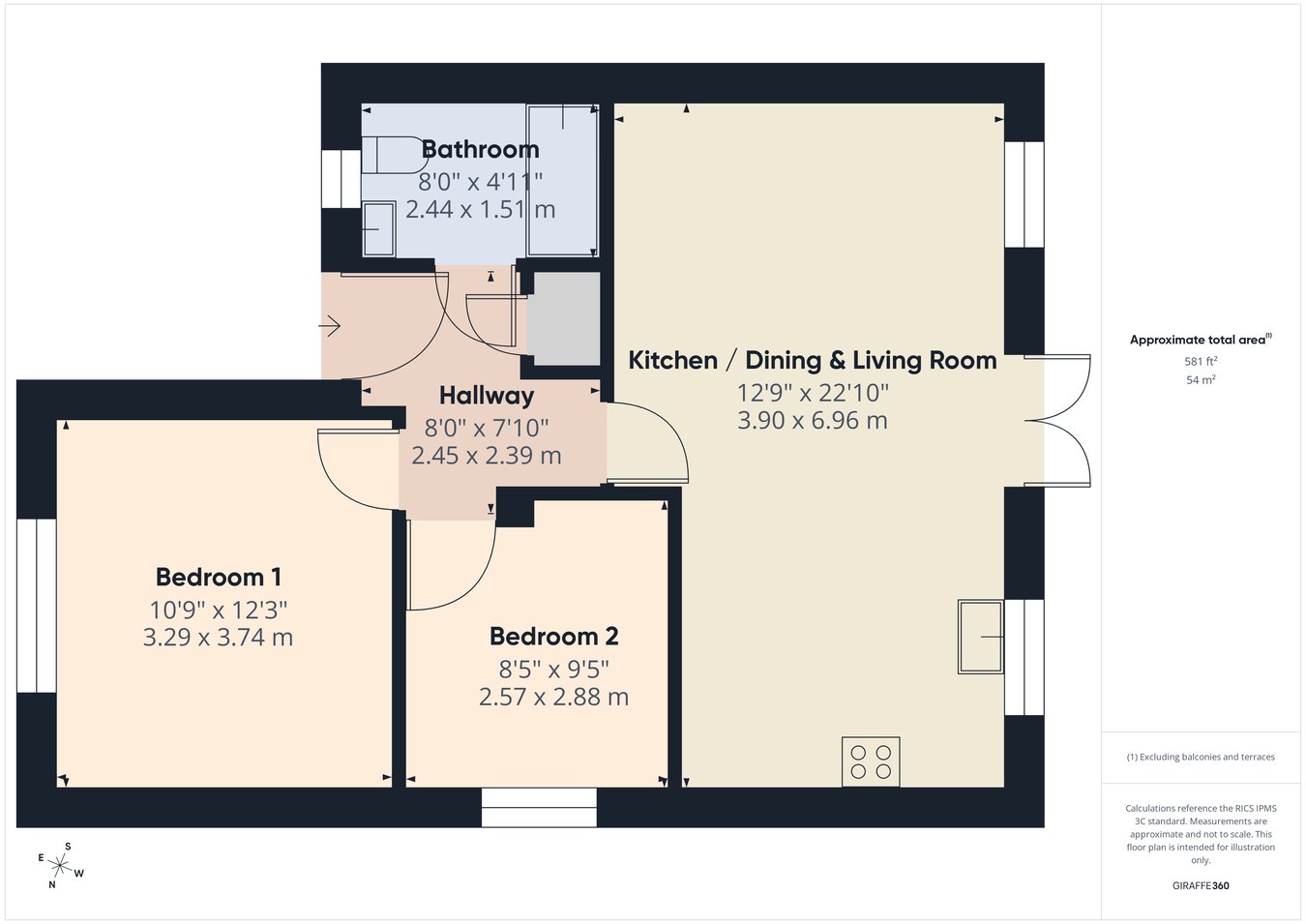 5a, Glebe Close, Thetford floorplan