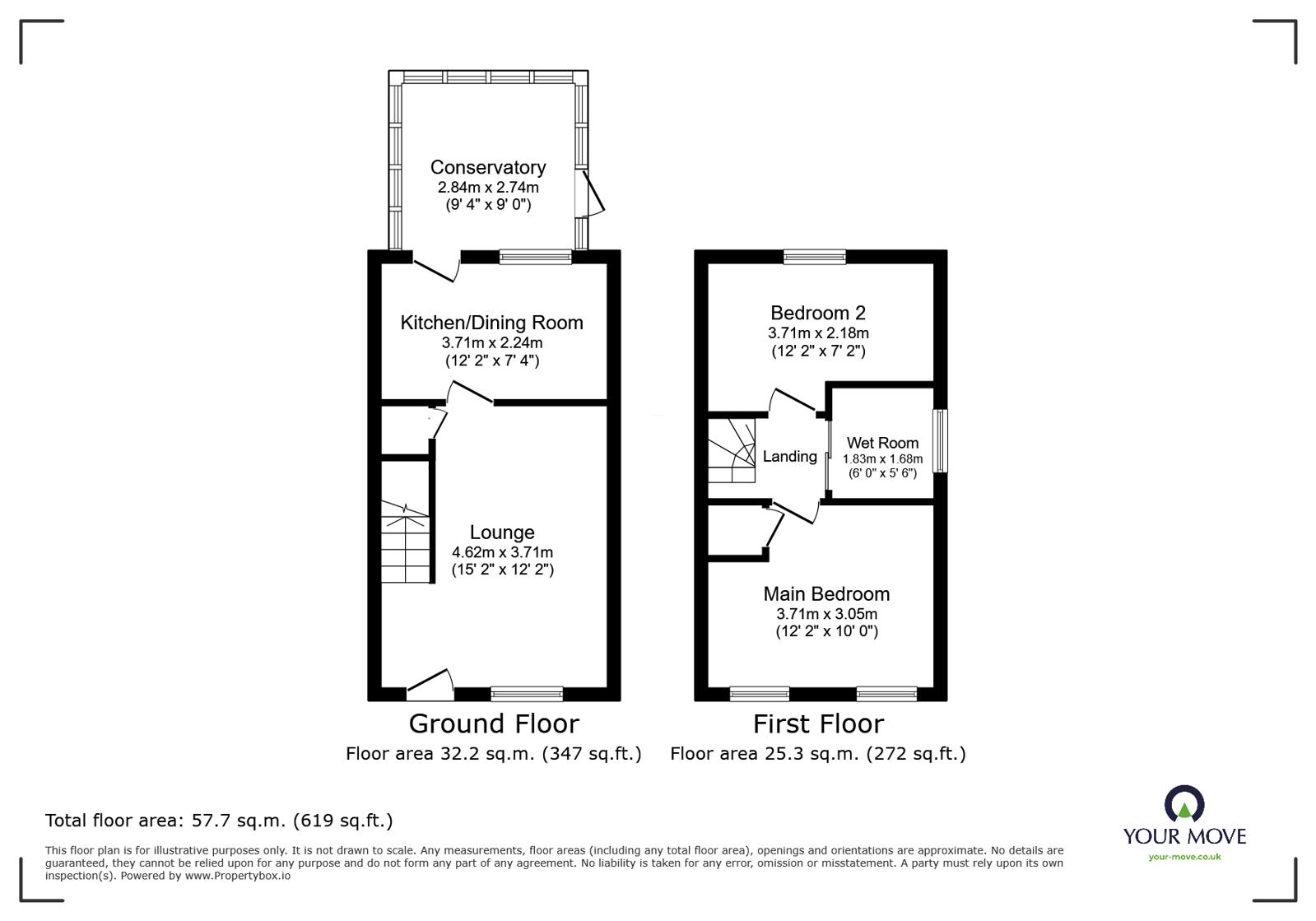10, The Tythe, Swadlincote floorplan